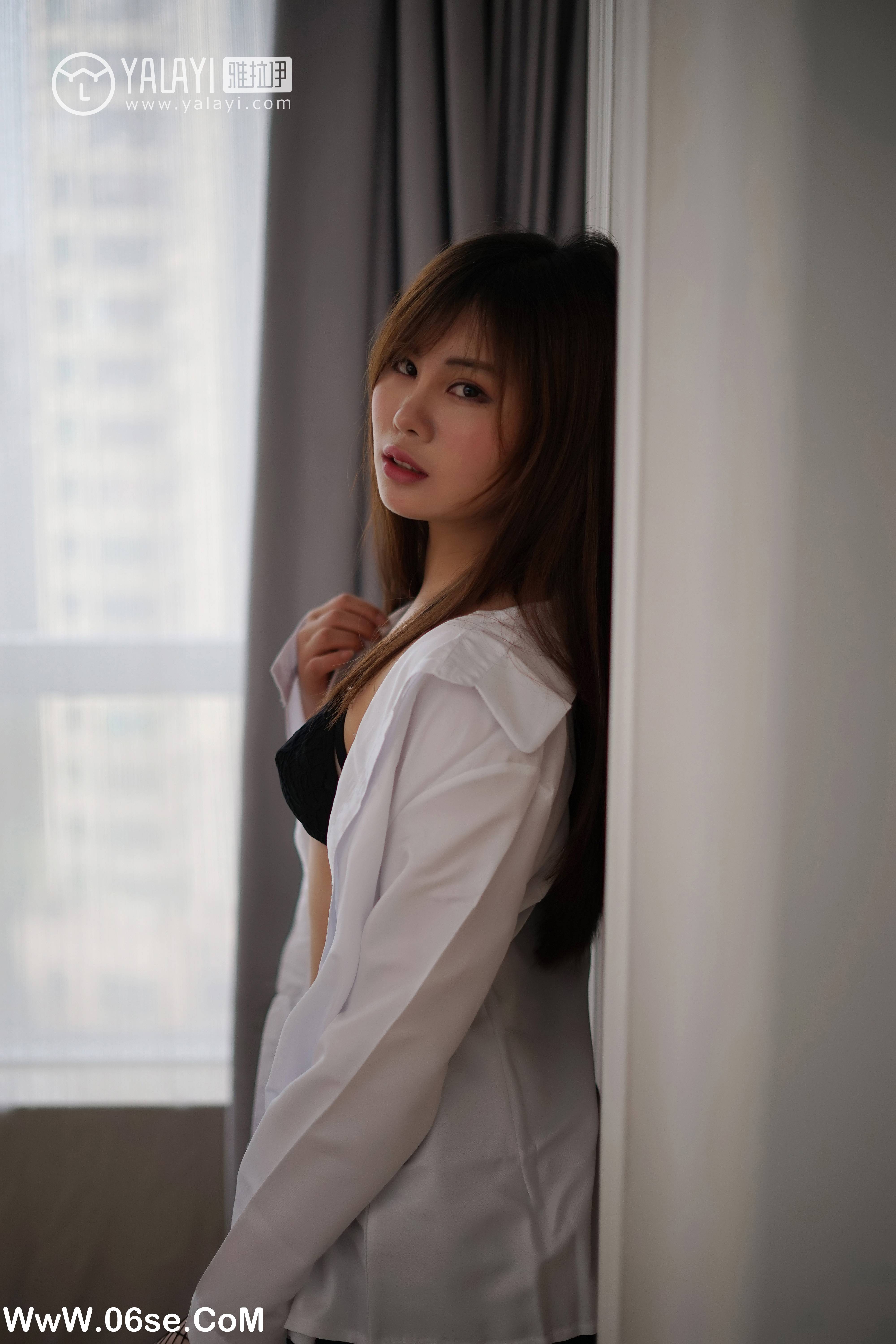 图片[29]-[YALAYI雅拉伊] NO.002 妮妮的黑丝诱惑 艾妮妮-六色网