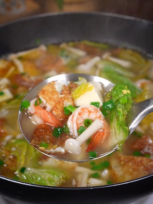 大人小孩都爱喝的蔬菜汤