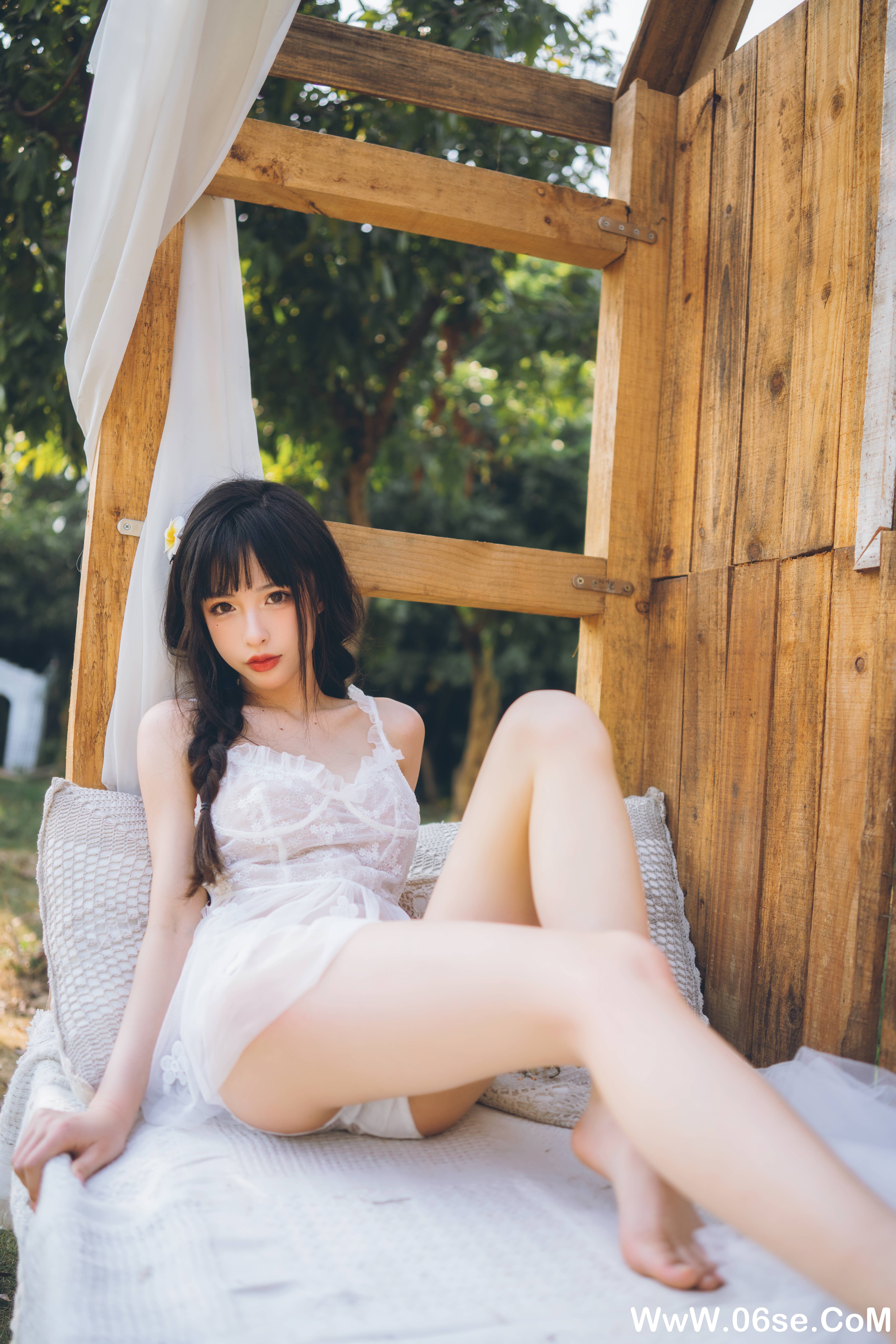 图片[13]-清水由乃 NO.021 – 田园蕾丝裙 [66P2.66G]-六色网