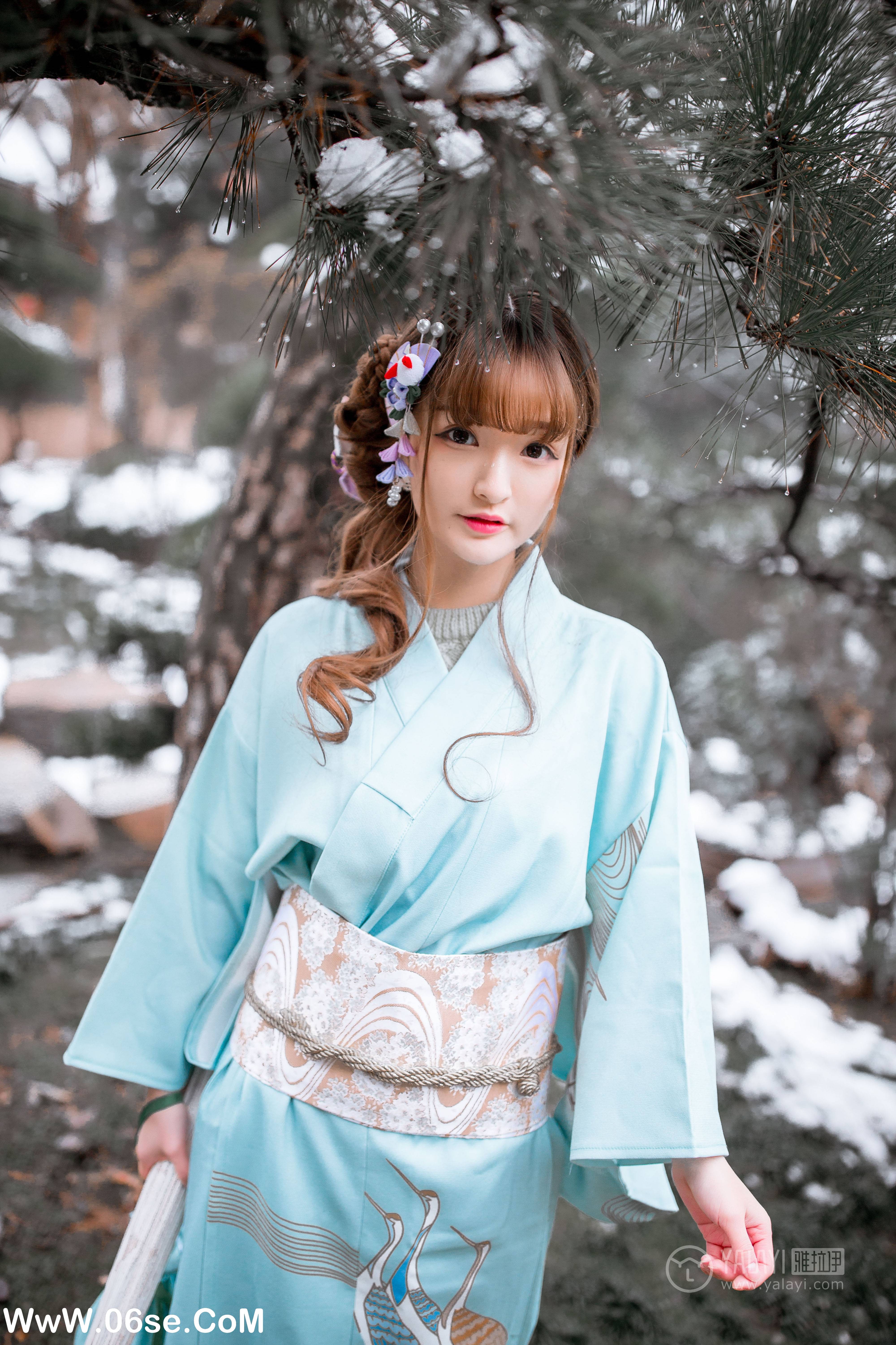 图片[38]-[YALAYI雅拉伊] No.192 赏雪 团团-六色网