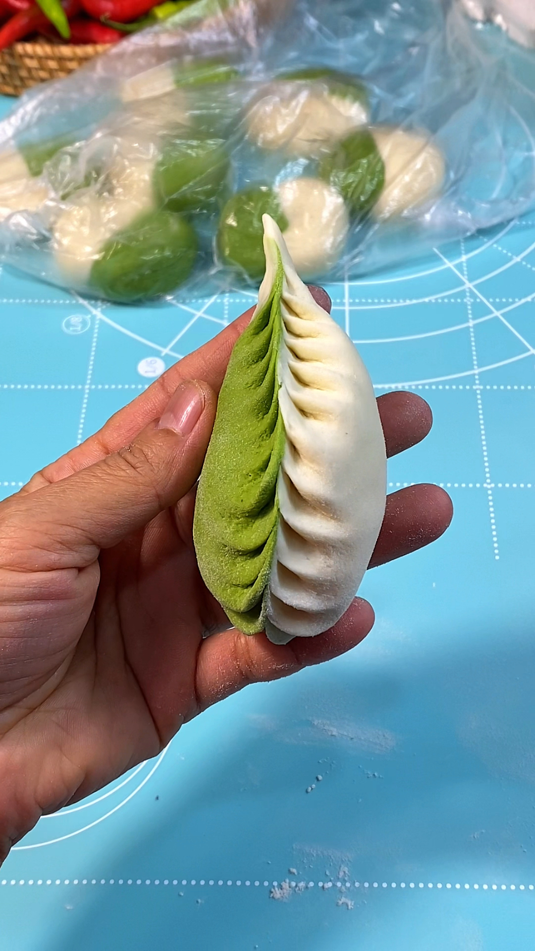 麦穗包子慢动作教程