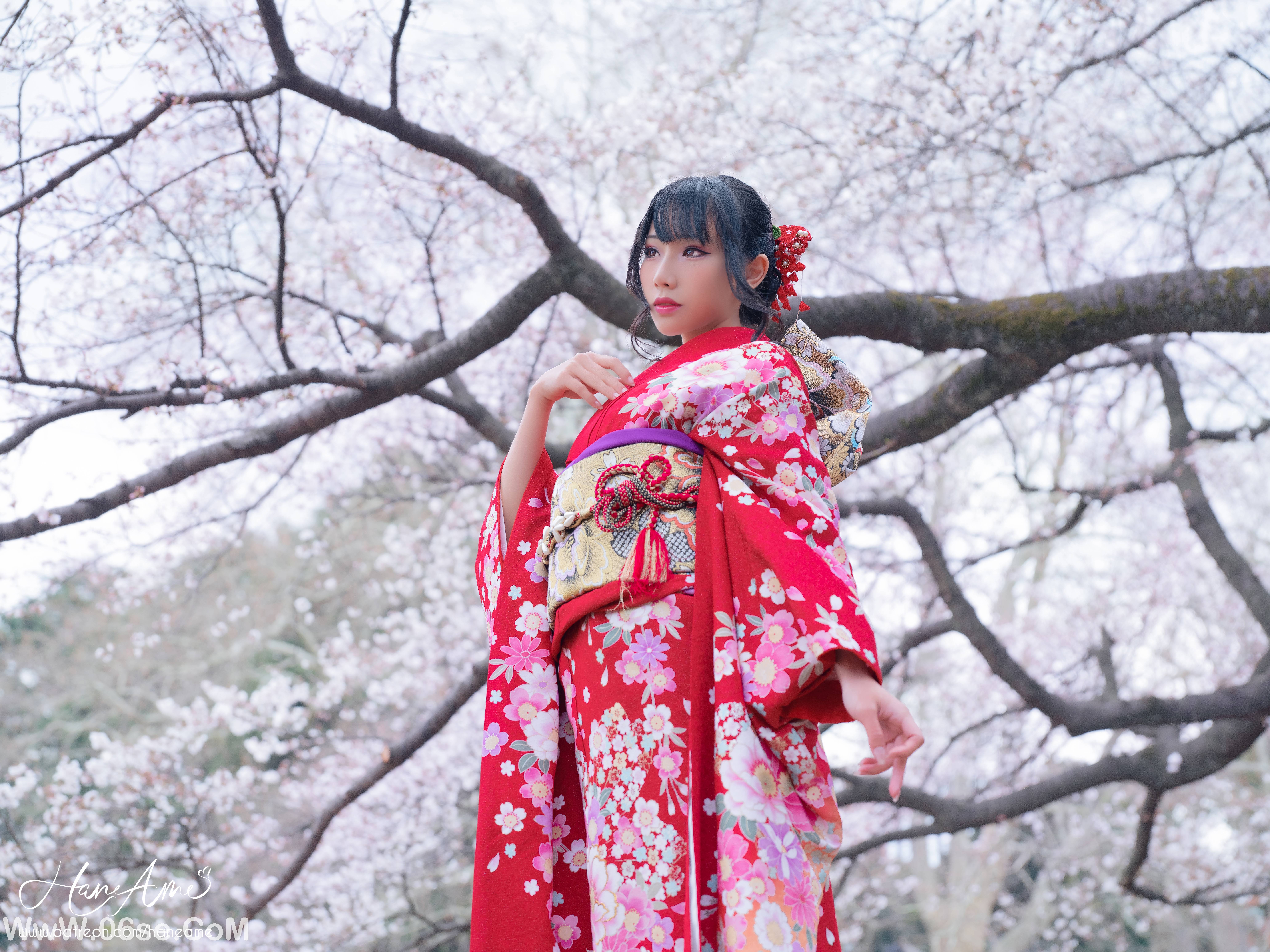 图片[16]-Hane Ame 雨波写真 NO.013 – 赤紅和服[38P736M]-六色网