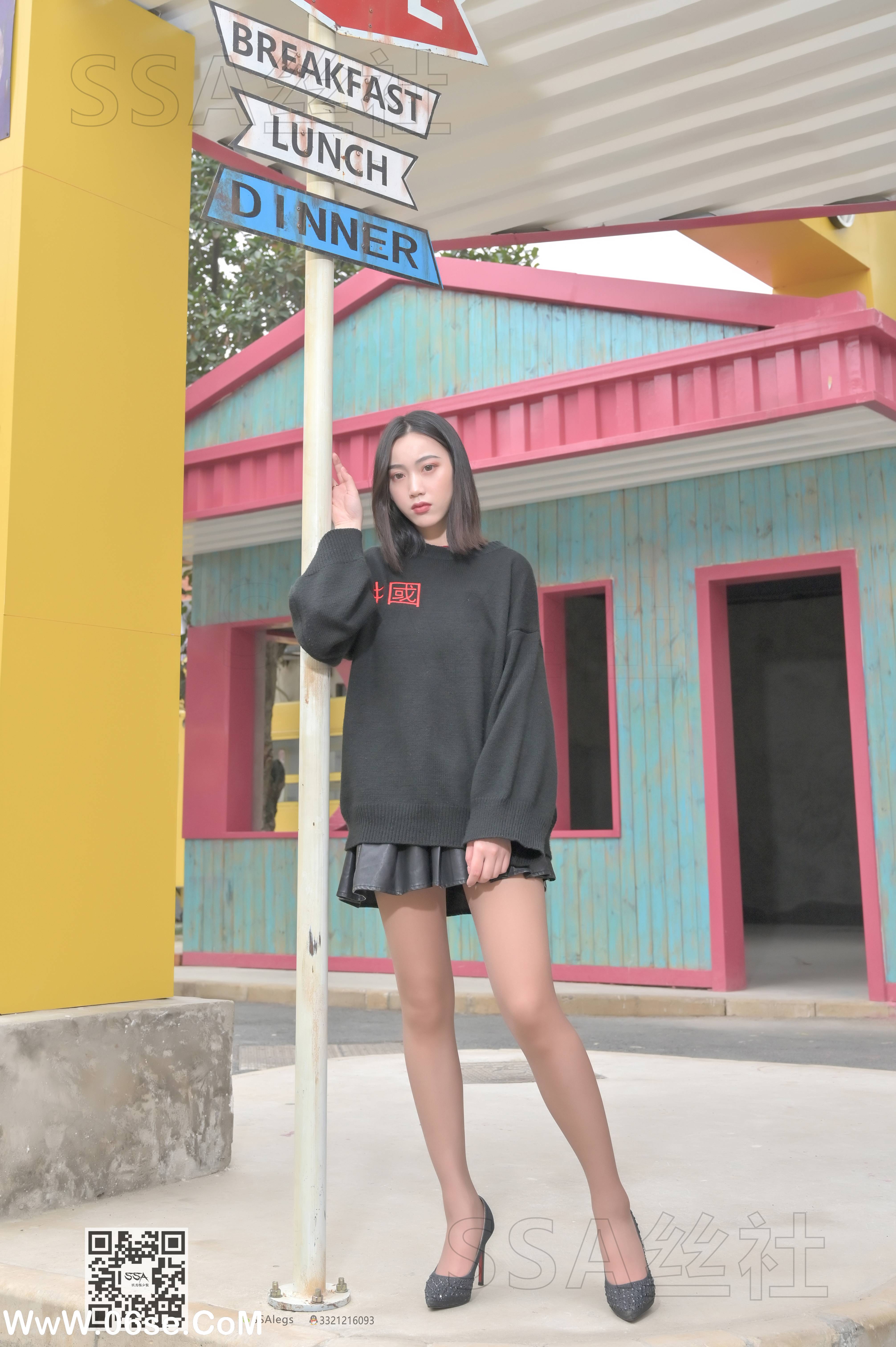 图片[96]-[SSA丝社] NO.095 大大 腿模大大街拍[133P1.68G]-六色网