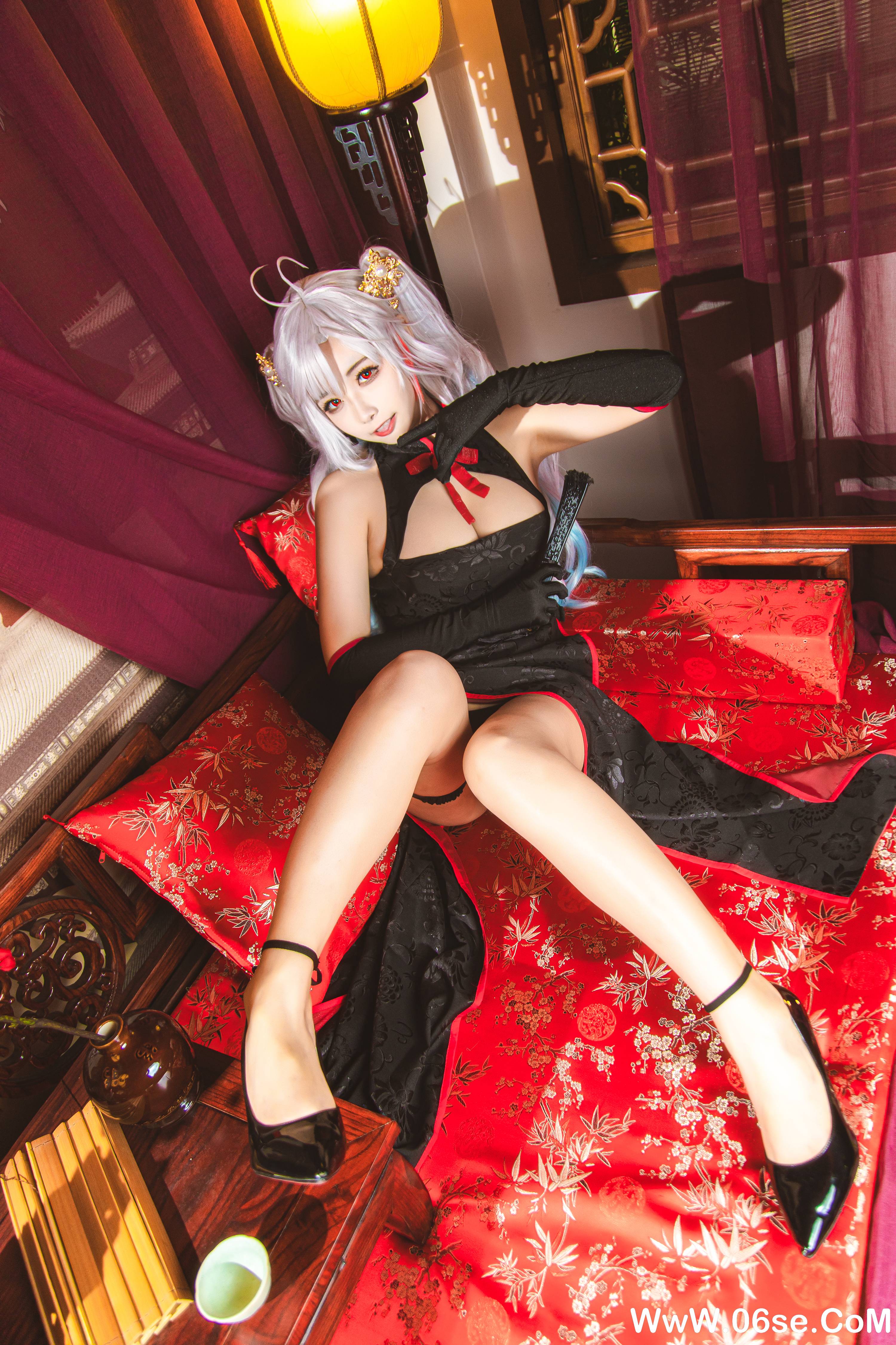 图片[9]-Momoko葵葵 NO.028 – 欧根之旗袍[20P249M]-六色网