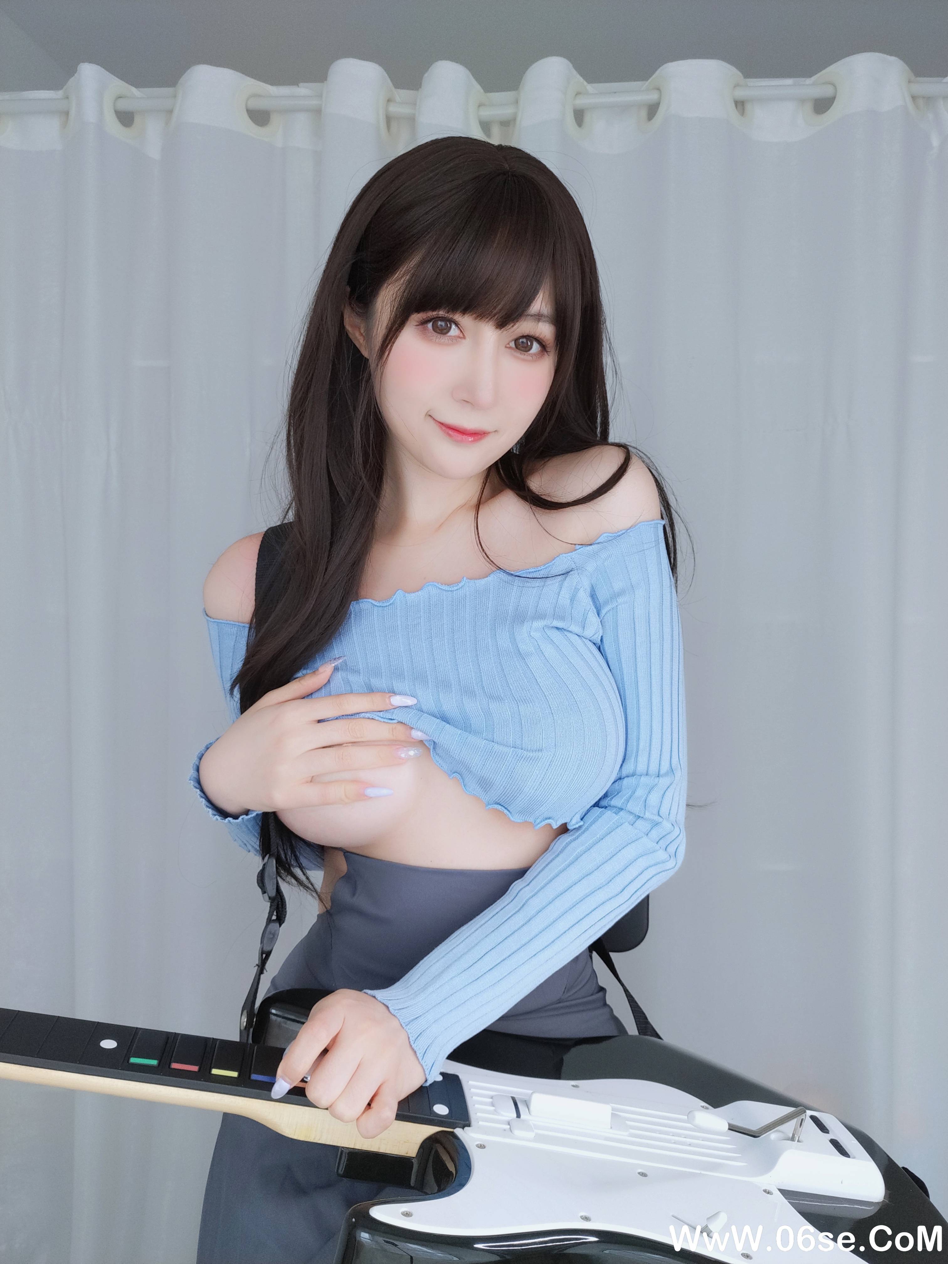 图片[59]-Coser小姐姐白银 NO.093 – 吉他妹妹 [164P888M]-六色网