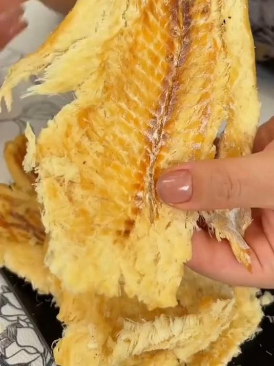 清新烤鳕鱼片,无油腻感更爽口