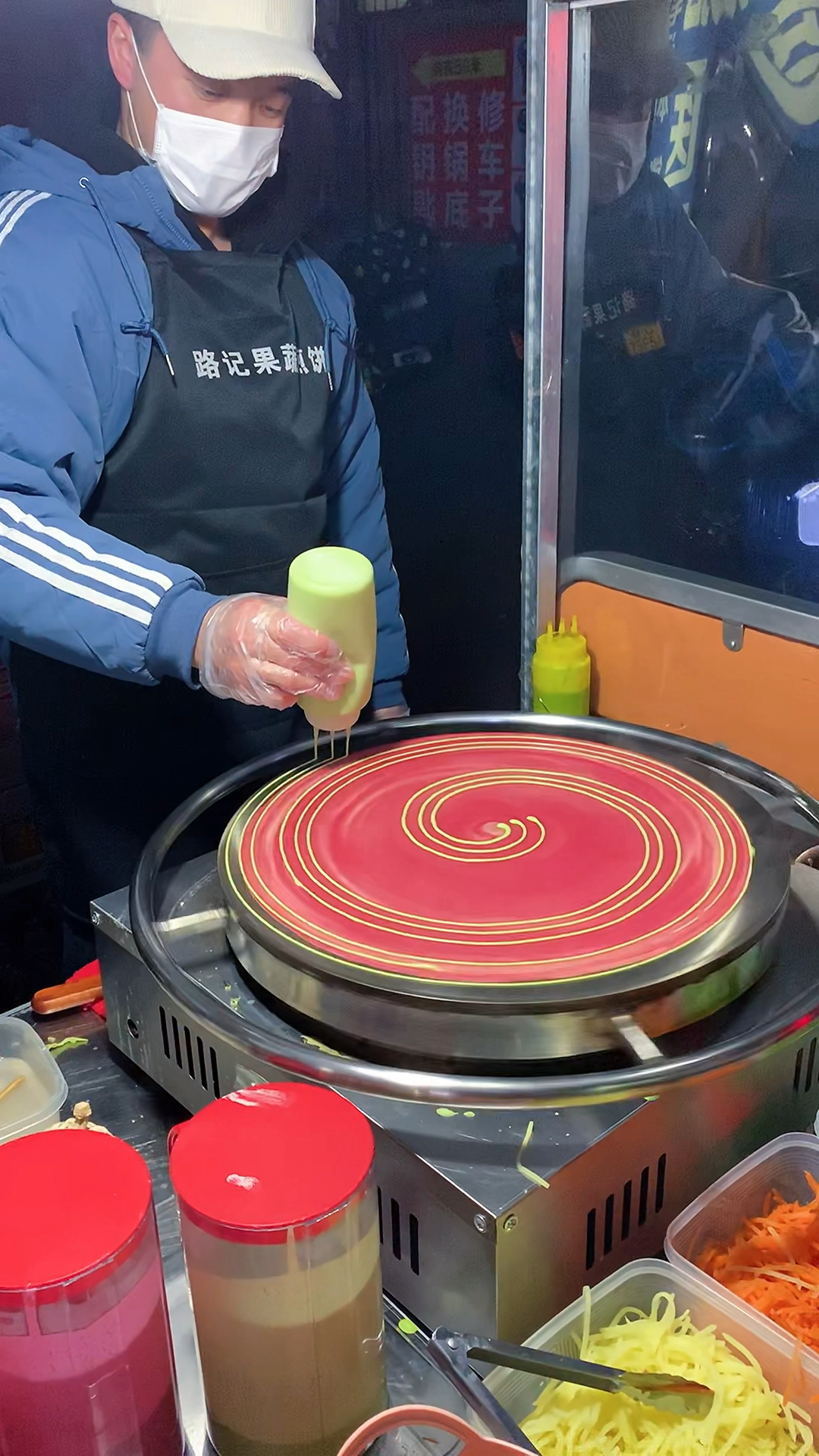 煎饼能这么做,真的绝绝子