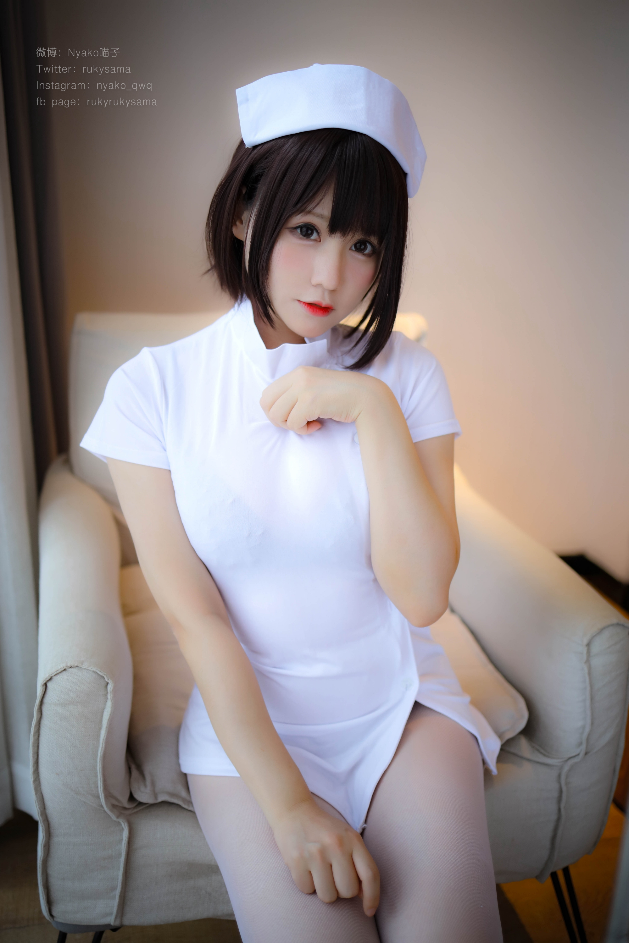 图片[7]-Nyako喵子 NO.002 – 护士服[155P+4V865M]-六色网