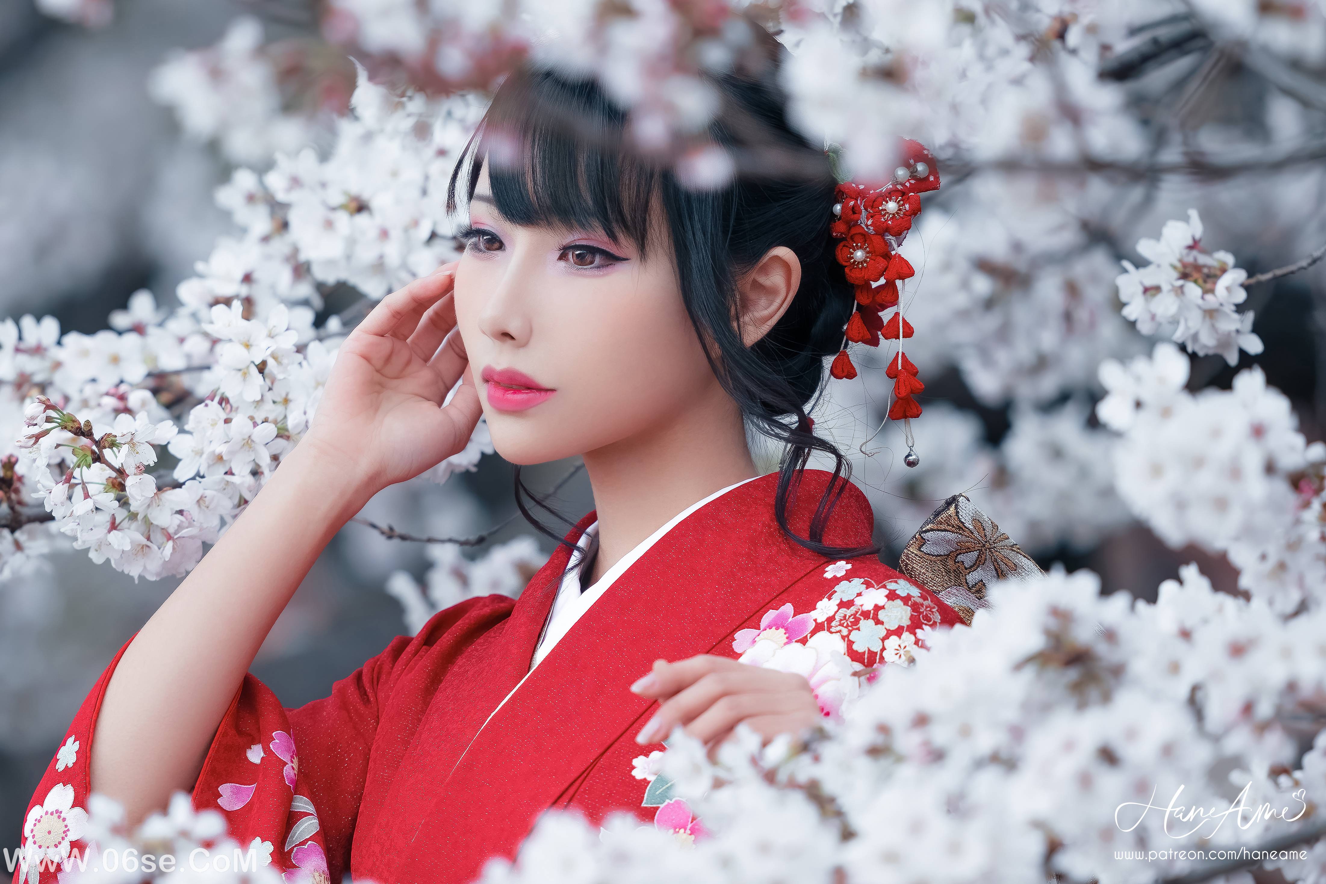 图片[9]-Hane Ame 雨波写真 NO.013 – 赤紅和服[38P736M]-六色网