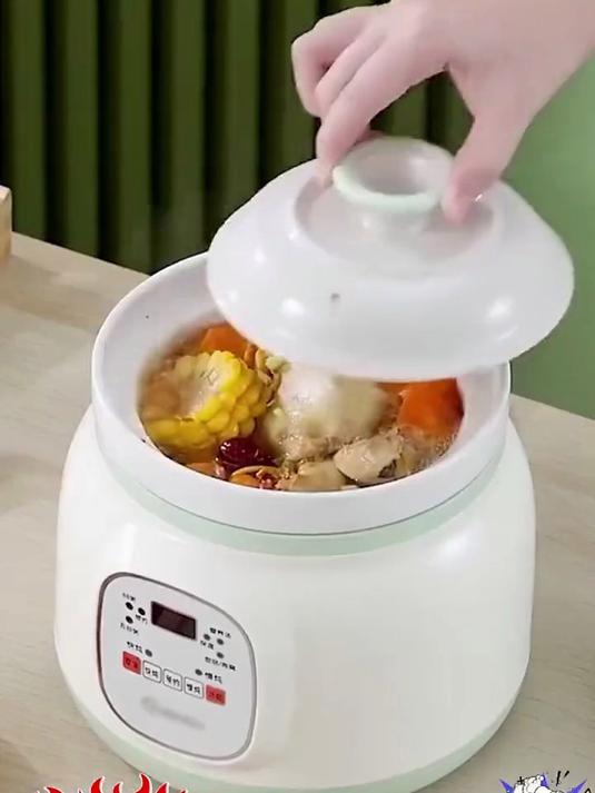 陶瓷双胆电炖锅，多功能全自动煲汤锅，煮粥神器！