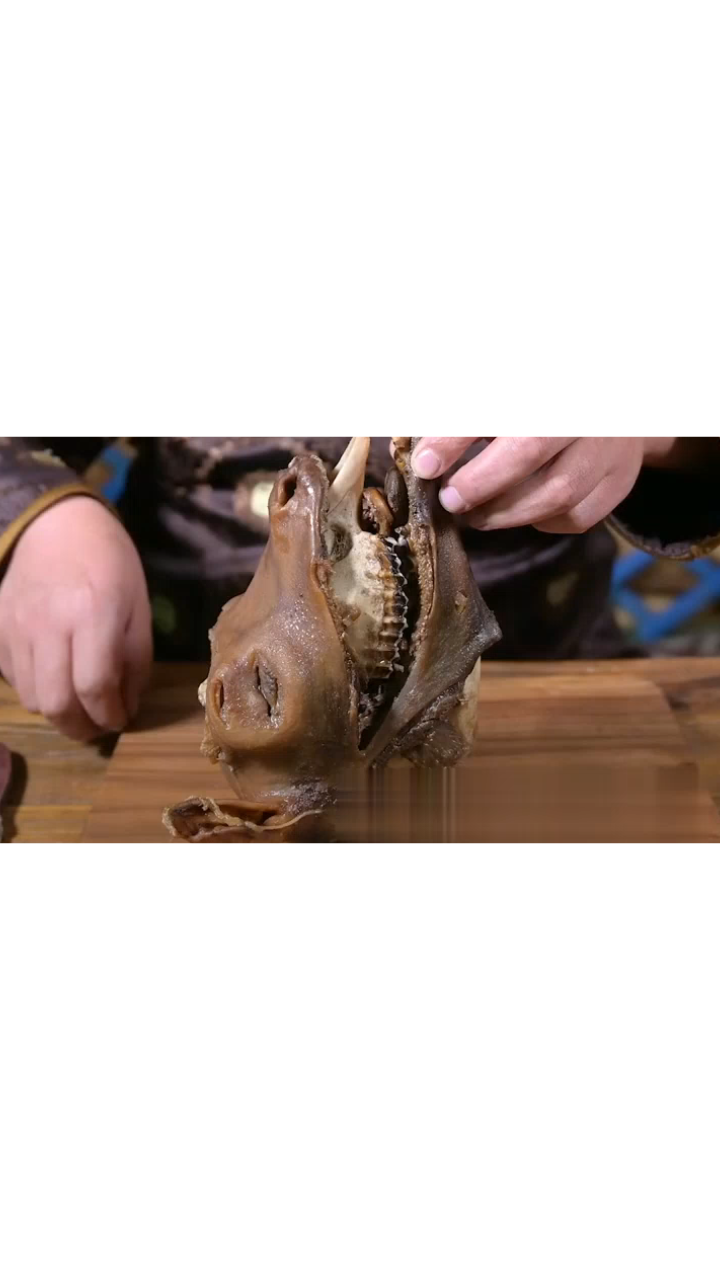 爆炒羊头肉肉,味道美极了