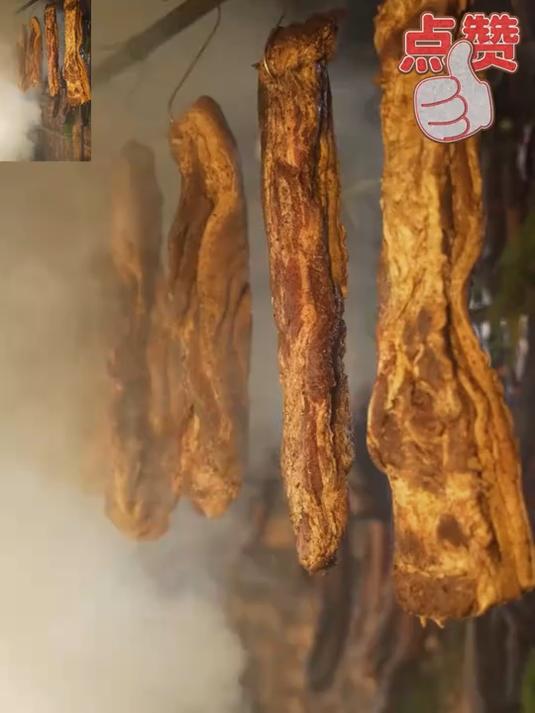 风干腊肉：自然晾晒锁鲜，咸香不齁，炒菜炖菜皆可搭