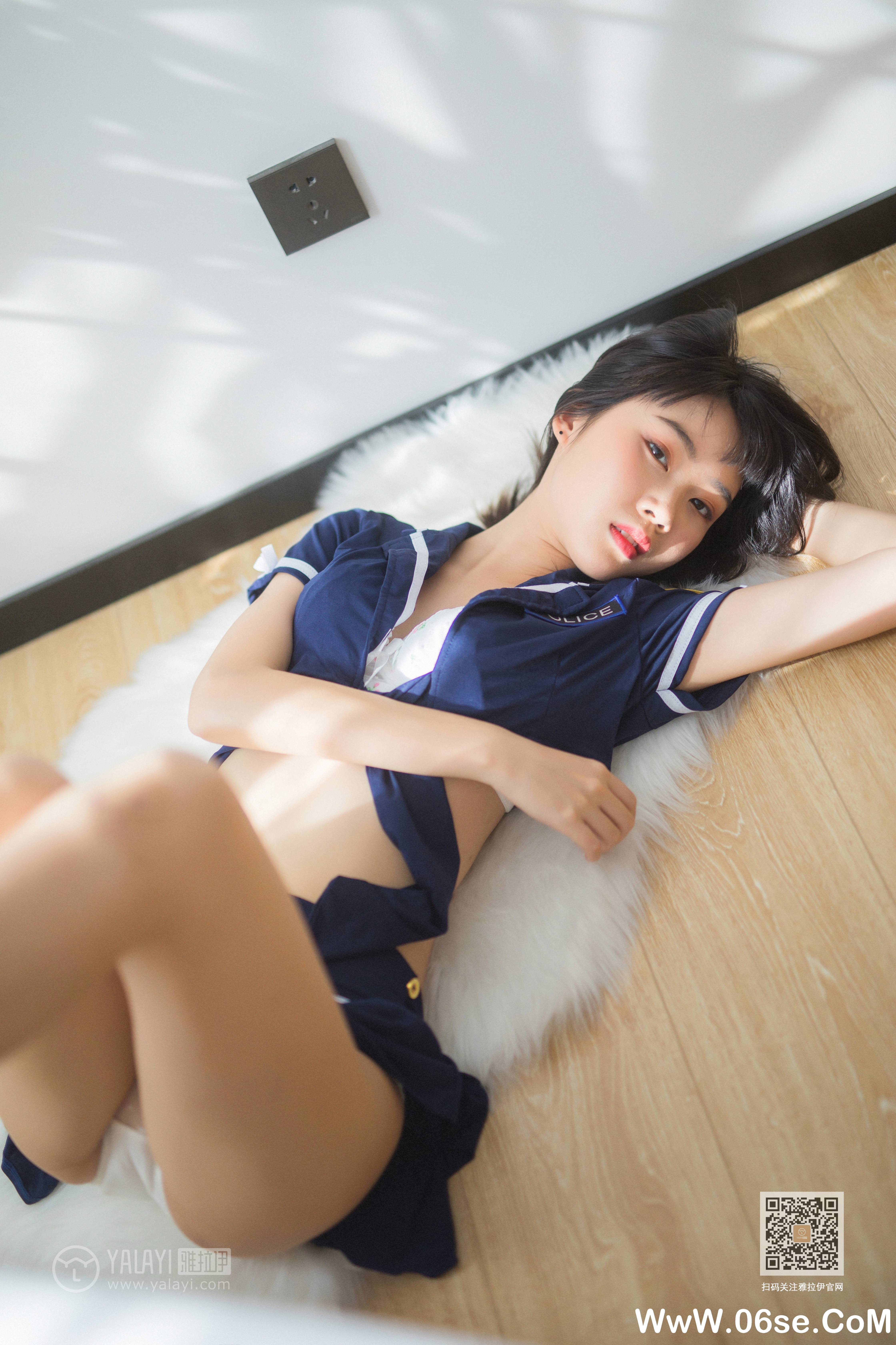 图片[42]-[YALAYI雅拉伊] 2020.02.14 NO.544 粉粉《雷霆警花》[44P+1P634M]-六色网