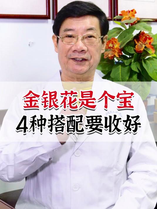 金银花是个宝,4种搭配要收好 金银花 医学科普 中医养生