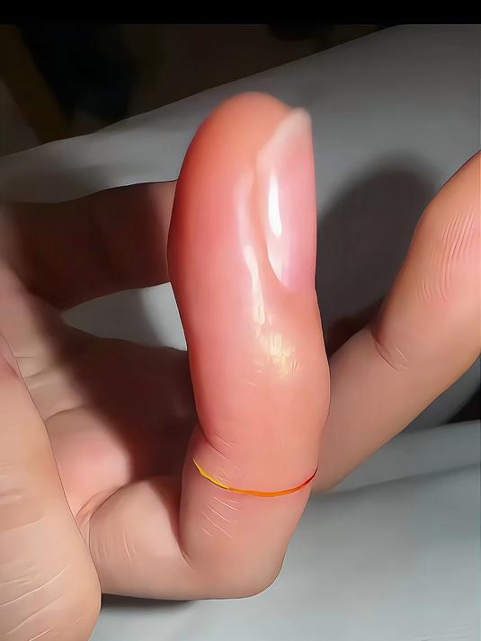 手指上突然长出一个圆环,我这是得了什么怪病?