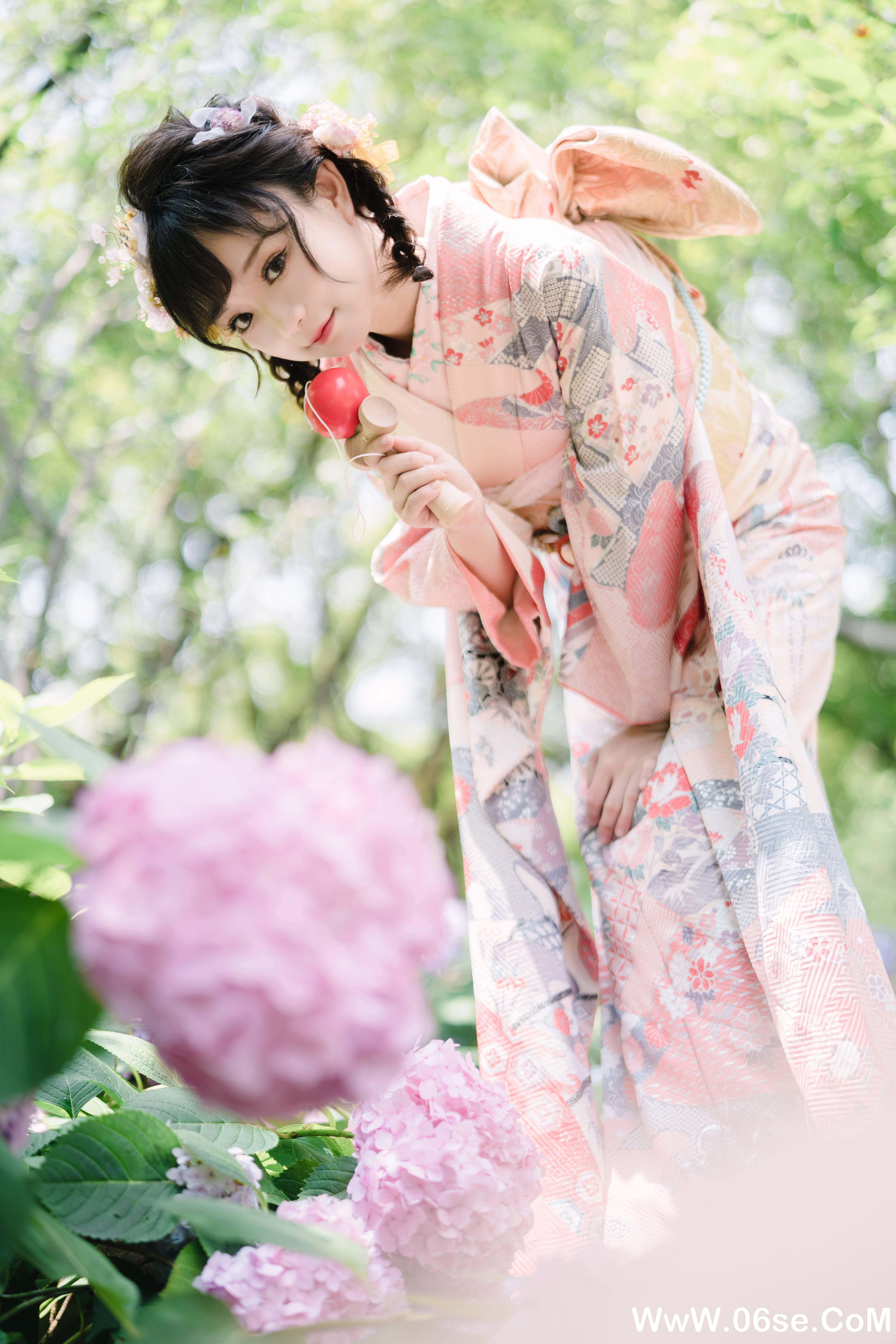 图片[16]-花柒hana NO.009 — 绣球花和服[18P437M]-六色网