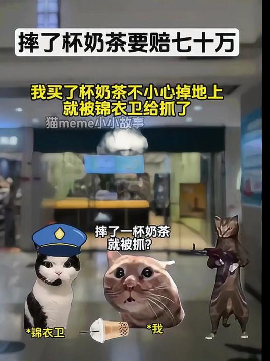 摔了杯奶茶要赔七十万第三集，买了杯奶茶不小心掉地上就被给抓了