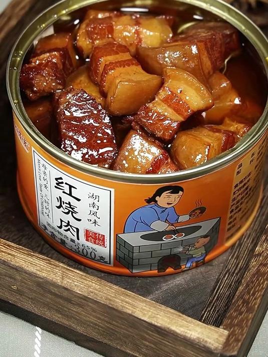 没有防腐剂,超长保质期的红烧肉罐头来了,方便保存,嘎嘎香!