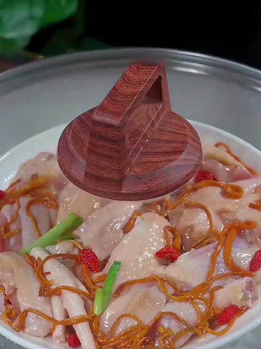 早餐新选择!干虫草花蒸肉饼,软嫩又鲜香