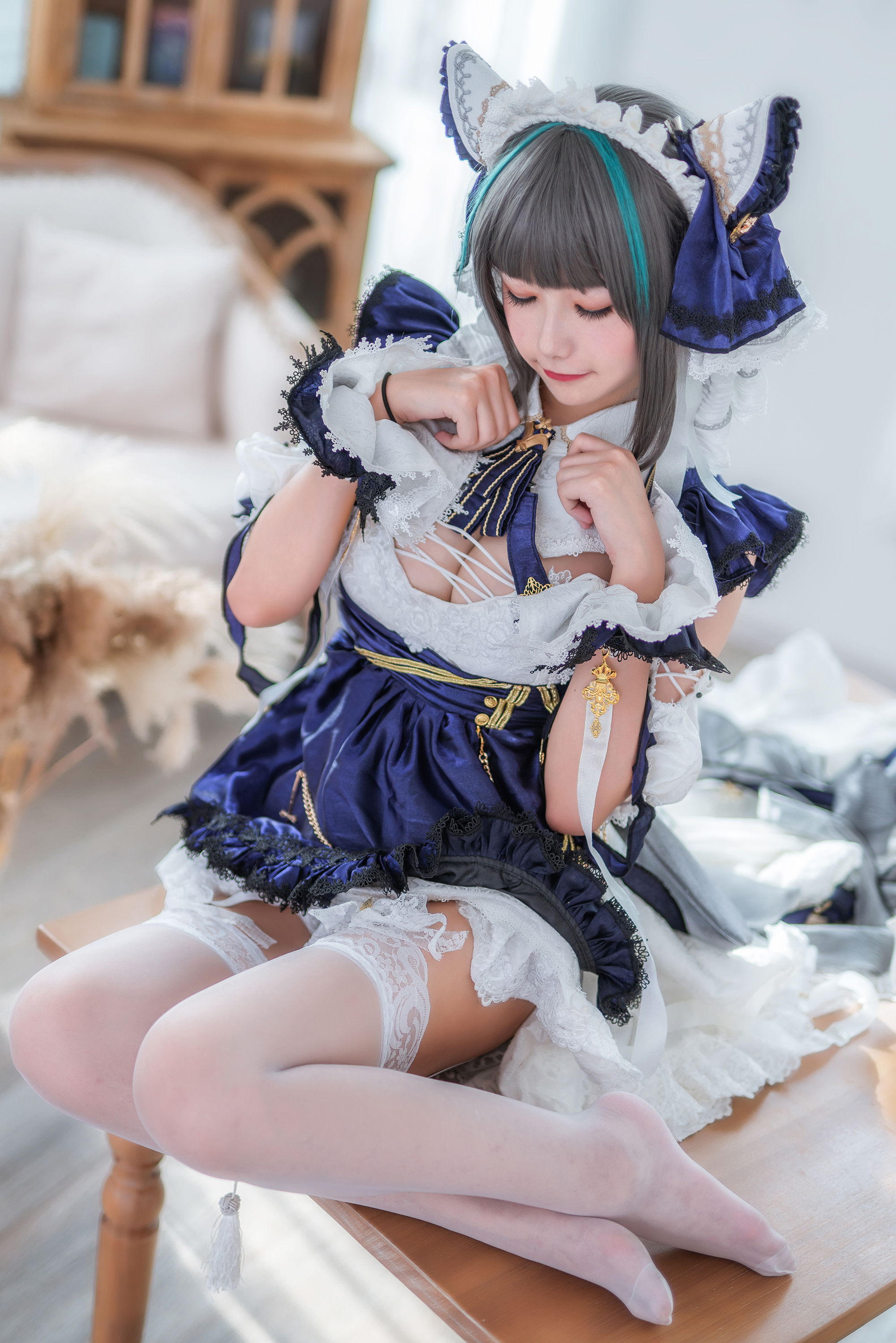 图片[17]-Momoko葵葵 NO.017 – 柴郡 [25P81M]-六色网