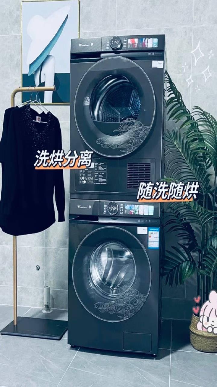 小天鹅 10kg滚筒洗衣机+全自动热泵烘干机