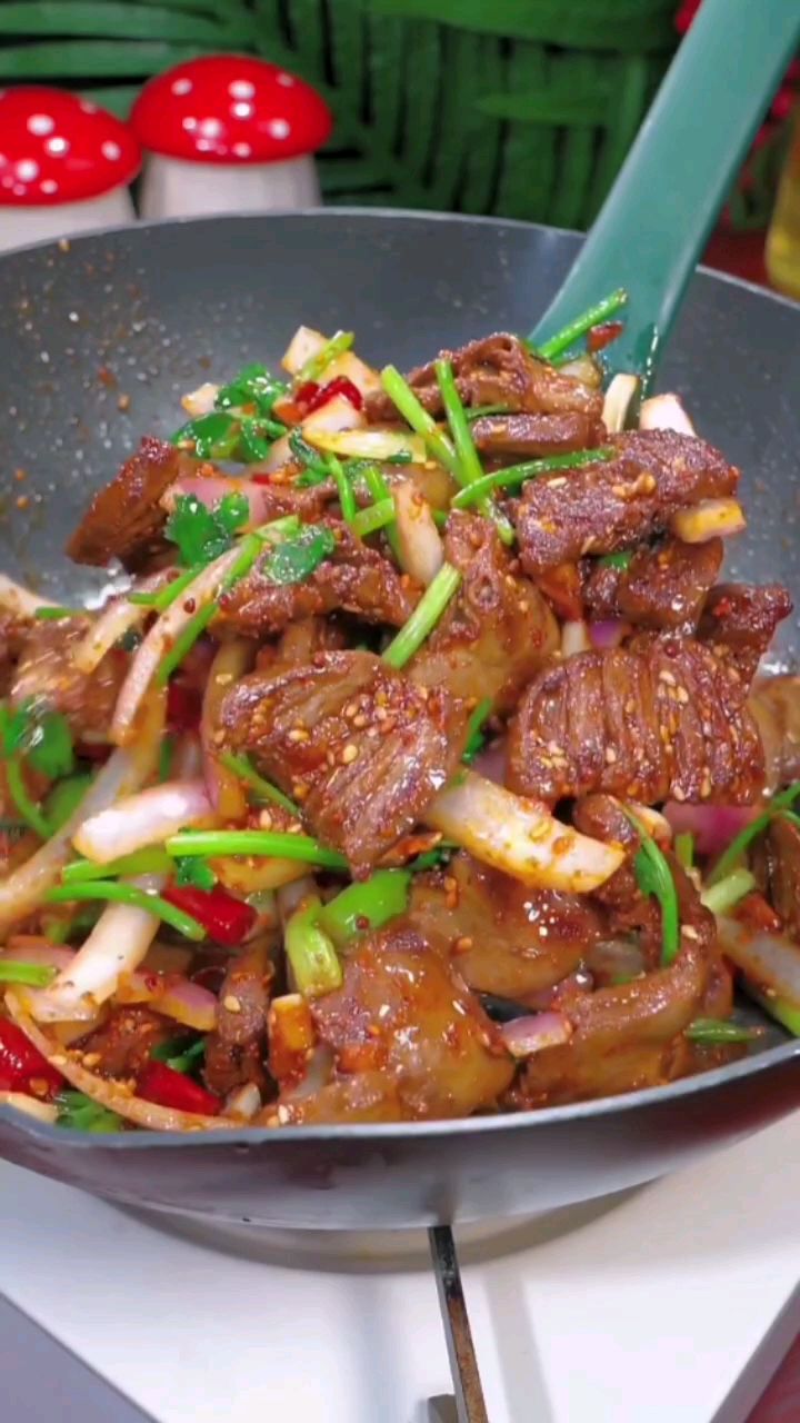 孜然鸡心简单好做,特别好吃的孜然鸡心 你一定要去试试