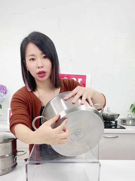 双立人Nova plus20cm汤锅家用不锈钢炖煮煲汤煮粥燃