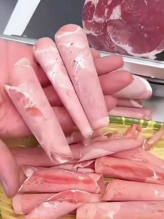 牛羊肉切卷机家用手动小型刨肉机