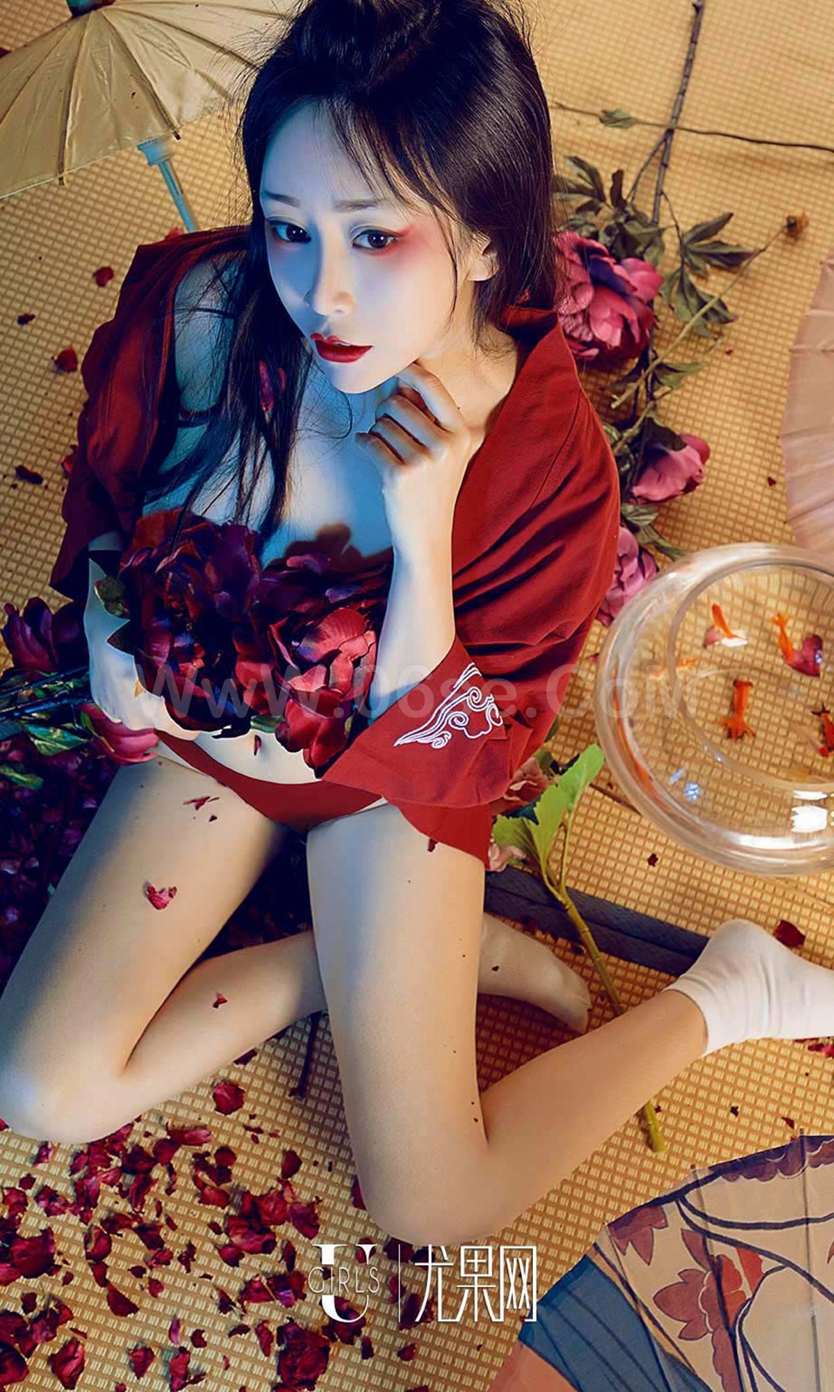 图片[14]-[Ugirls爱尤物] No.1366 姹紫嫣红-六色网
