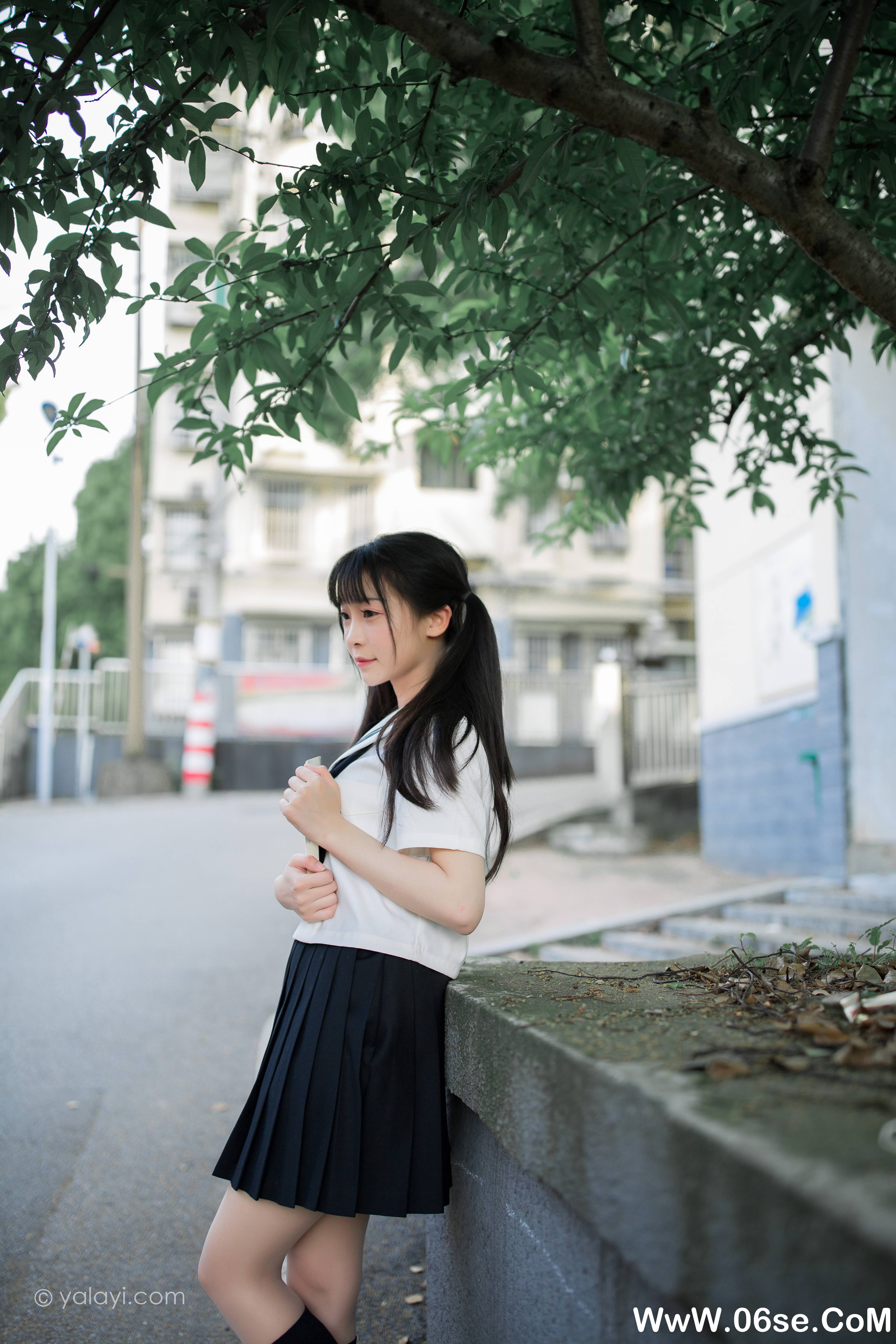 图片[5]-[YALAYI雅拉伊] 2020.07.20 NO.671 妙妙《放学一起走》[41P+1P360M]-六色网