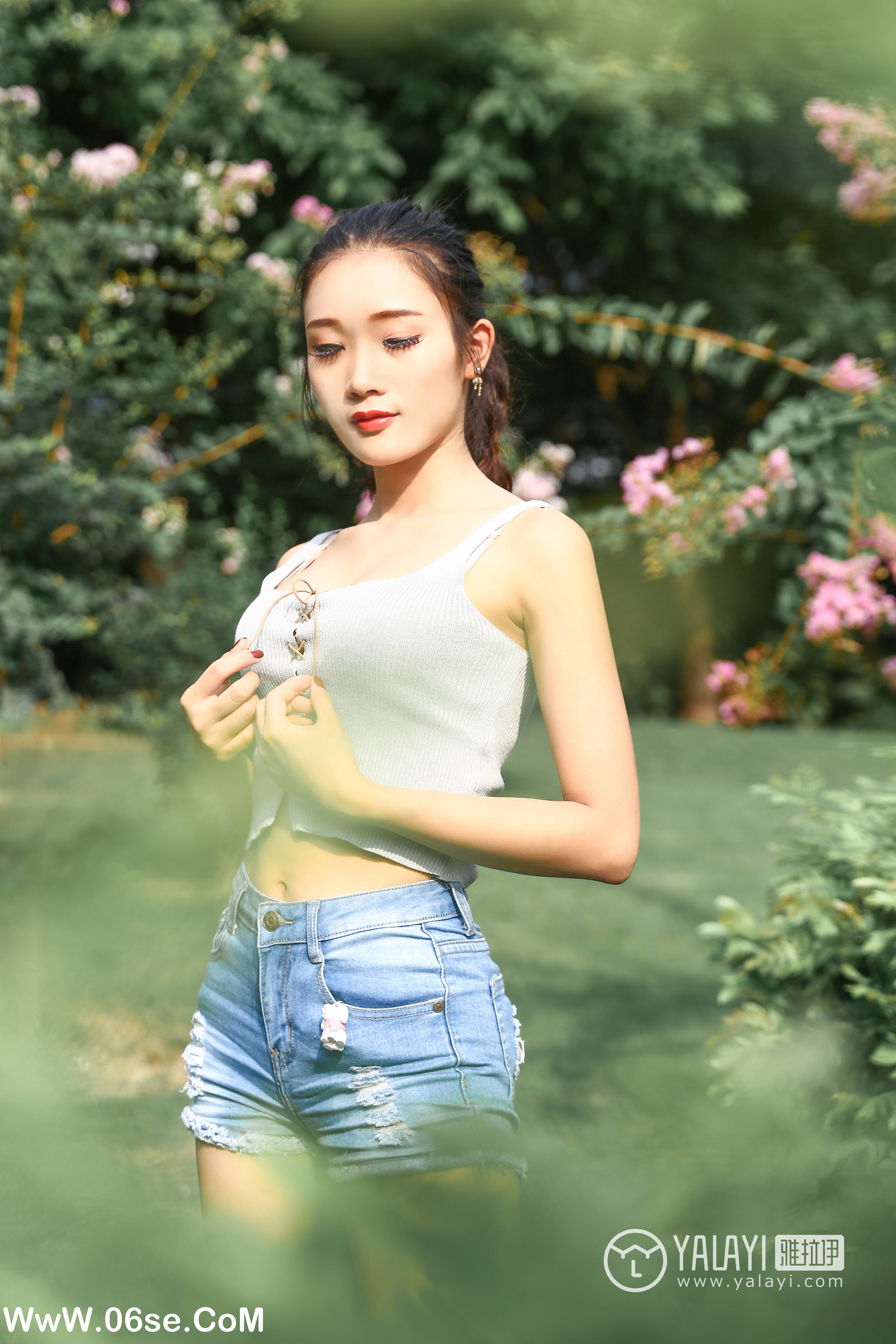 图片[41]-[YALAYI雅拉伊] NO.026 花儿少女 兔洱-六色网