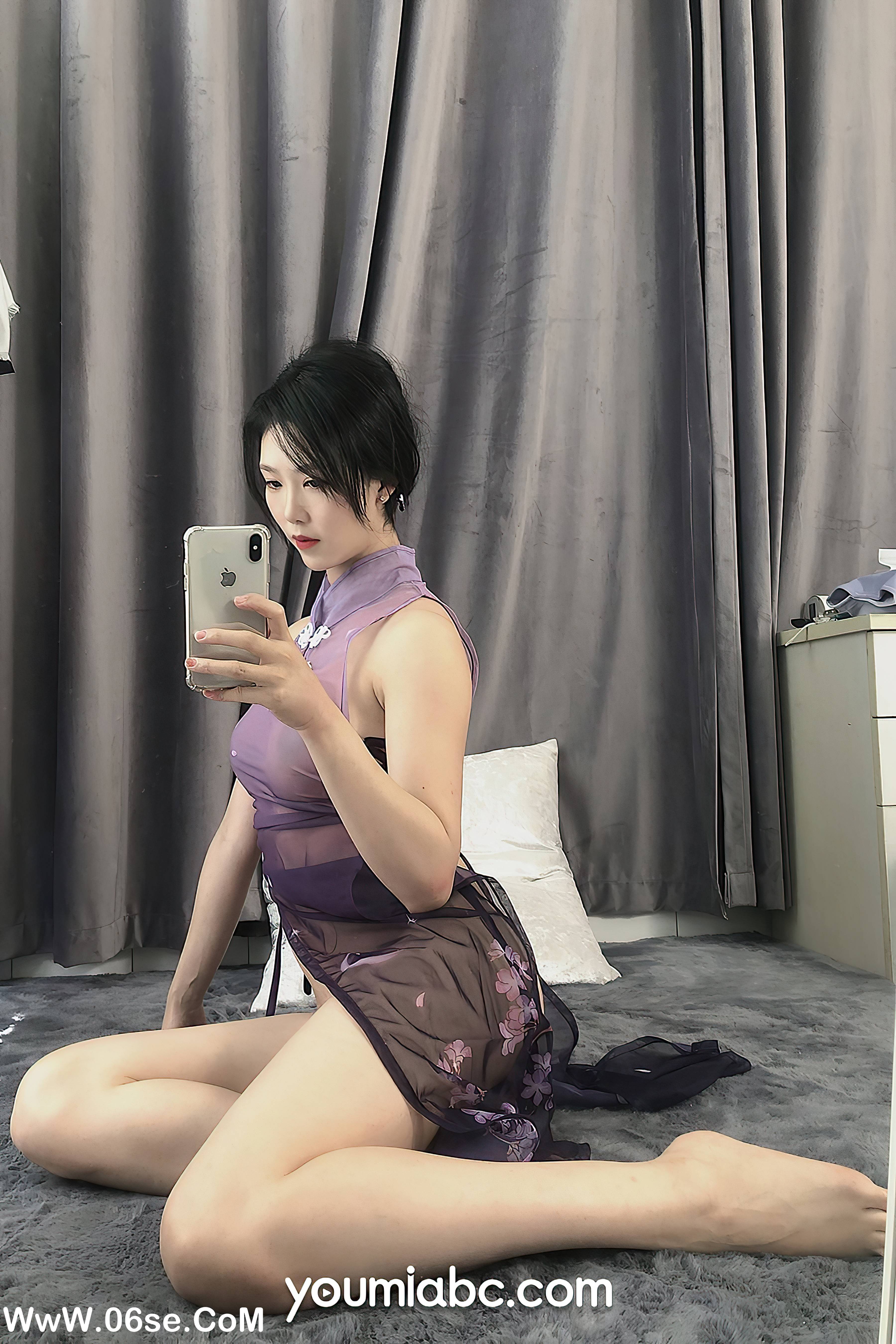 图片[31]-[YouMi尤蜜] 2021.10.15 江南烟雨紫 抖娘利世[32+1P438M]-六色网