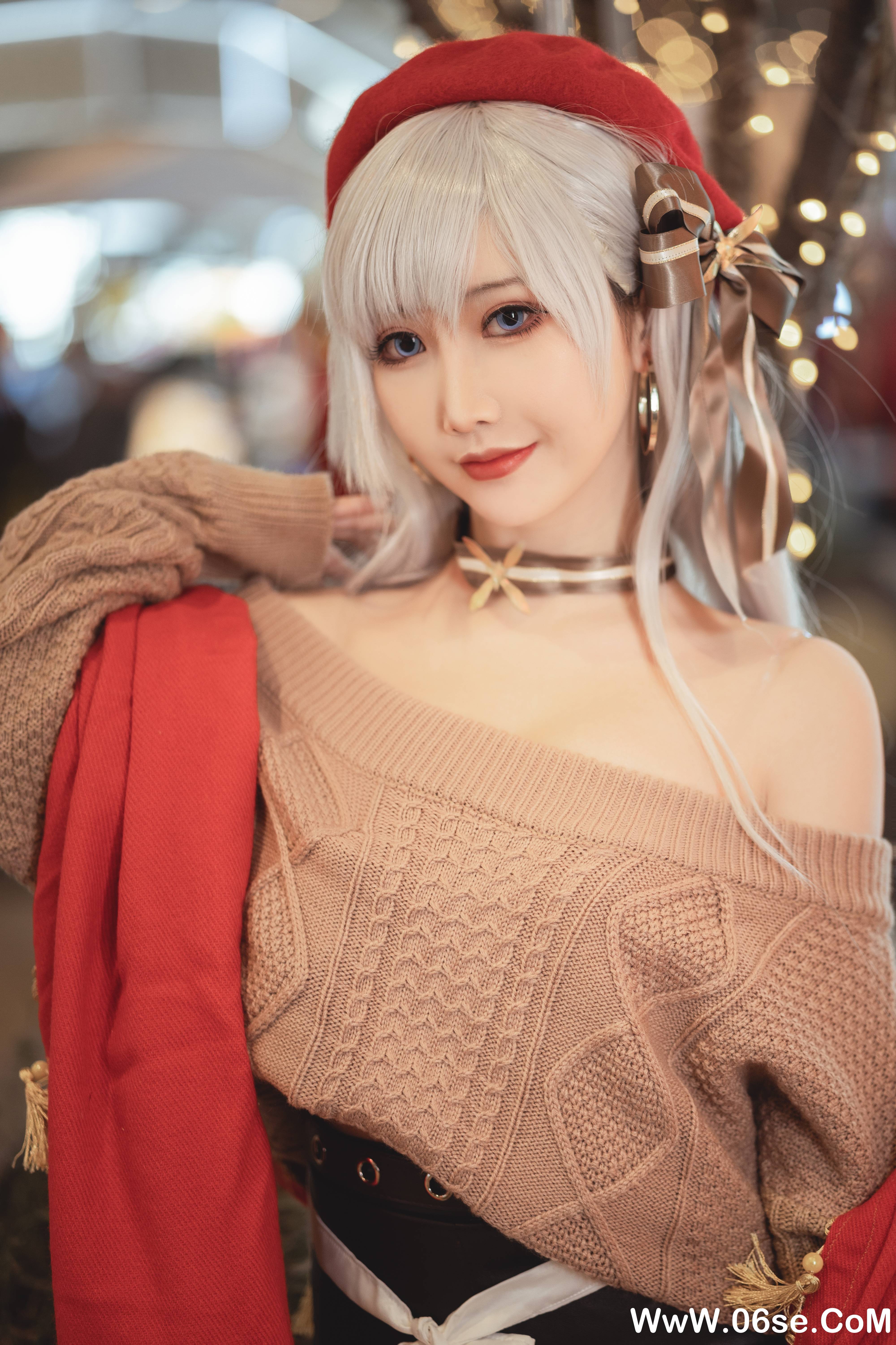 图片[10]-Coser面饼仙儿 NO.125— 圣诞贝法[17P275M]-六色网