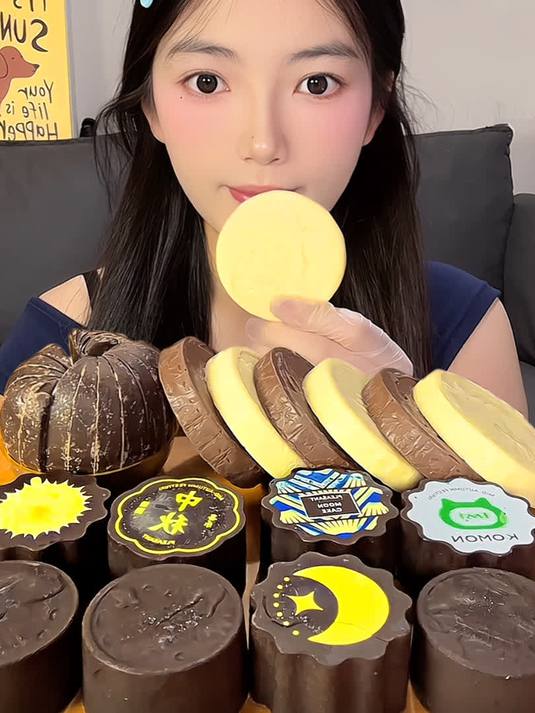 冰淇淋月饼!瓣儿巧克力试吃一条