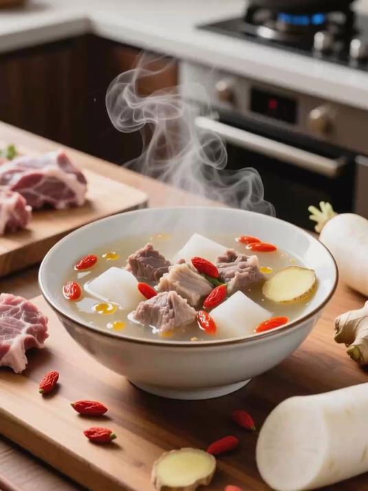 冬季进补，羊肉汤这样炖，暖身不上火
