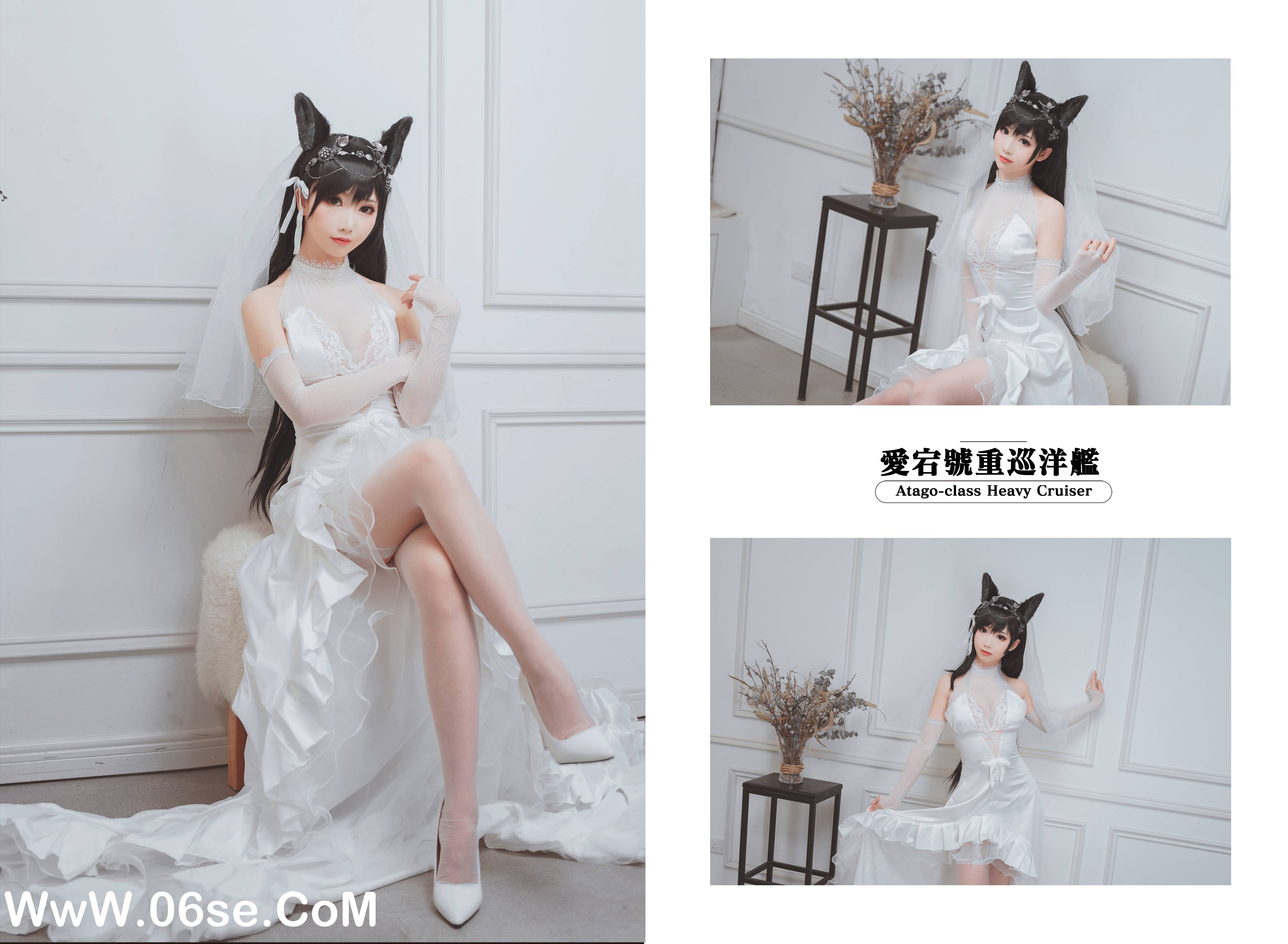 图片[2]-Coser面饼仙儿 NO.052 – 爱宕花嫁 [29P247M]-六色网