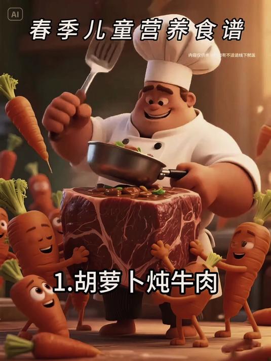 春季儿童营养食谱