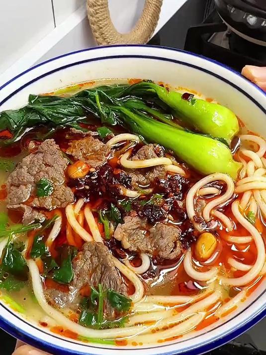 以后想吃兰州牛肉面可别再出去买了