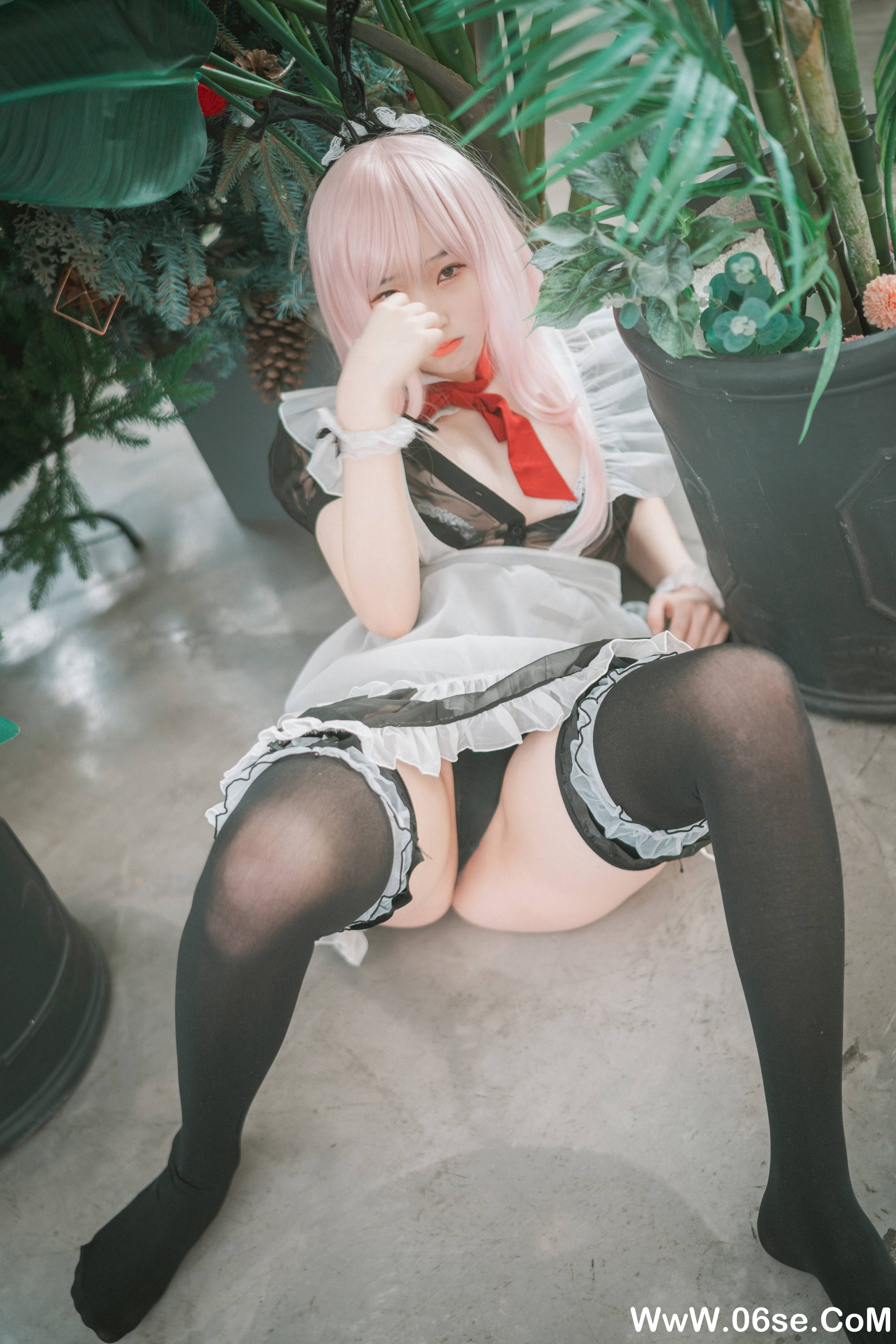 图片[33]-DJAWA — NO.122 Sheer Bunny Maid [51P450M]-六色网