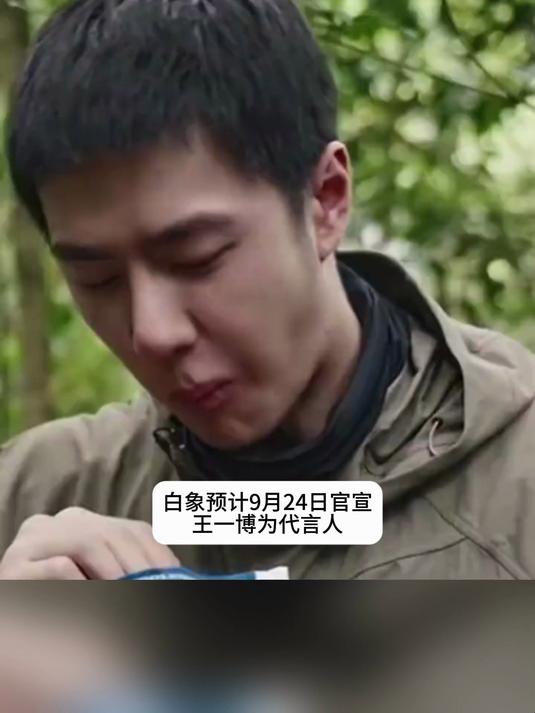 王一博白象代言人预热,主推香菜味方便面