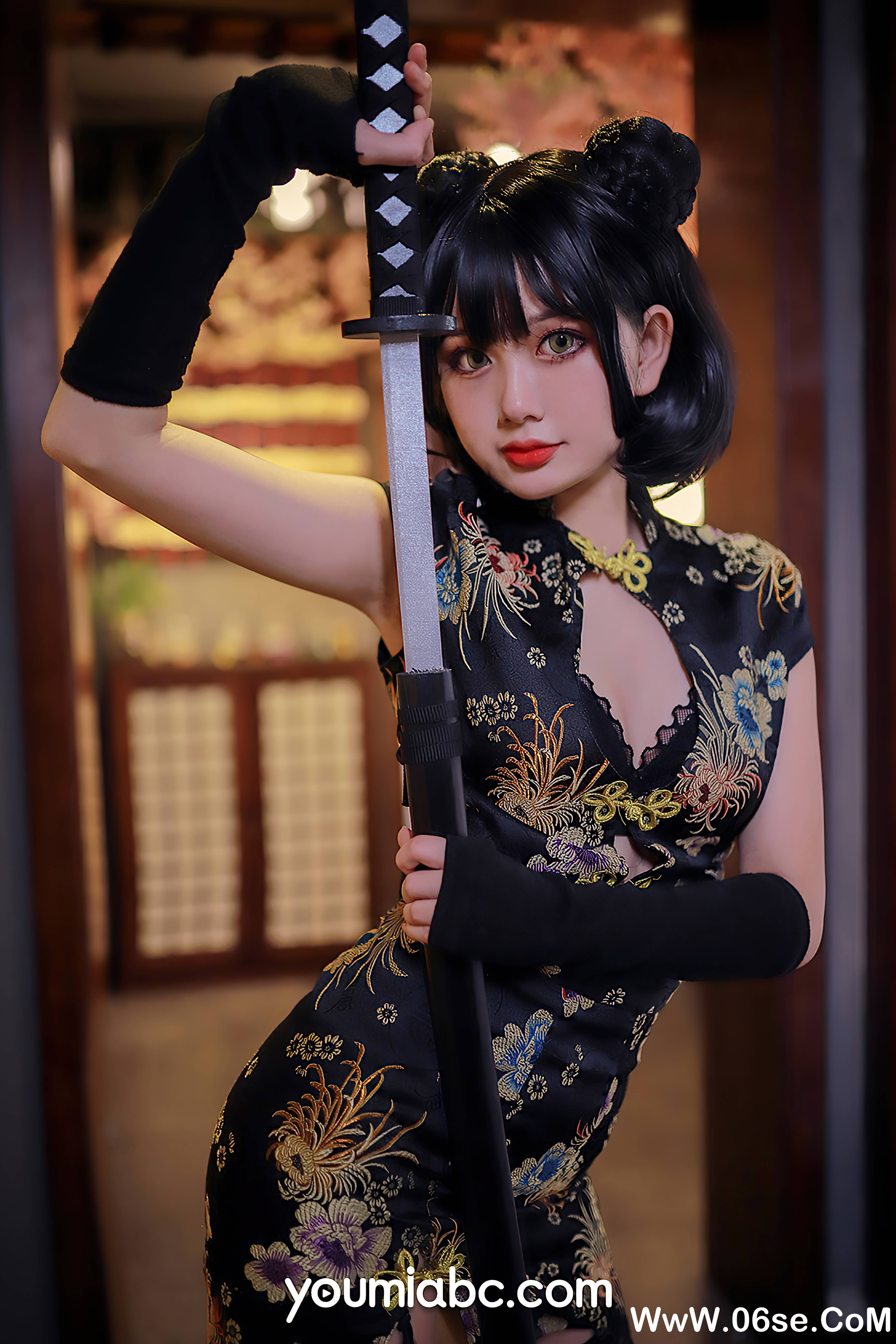 图片[8]-[YouMi尤蜜] 2020.12.12 旗袍武士娘 您的蛋蛋[32+1P649M]-六色网