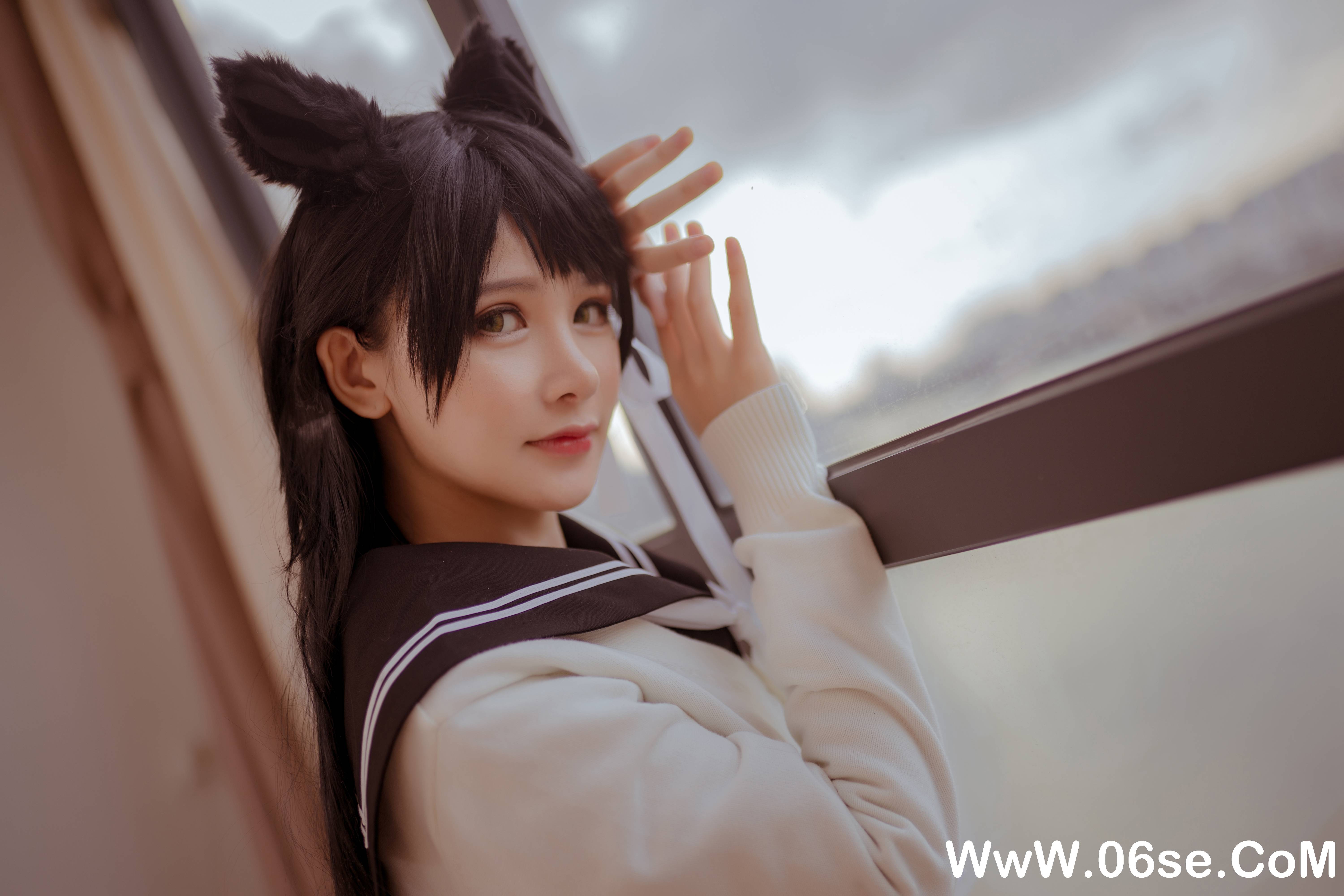 图片[8]-前羽 NO.008 — 小野妹子w 校服 [28P250M]-六色网