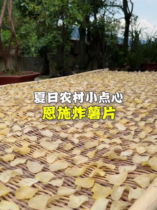 这样做的炸薯片你们吃过吗