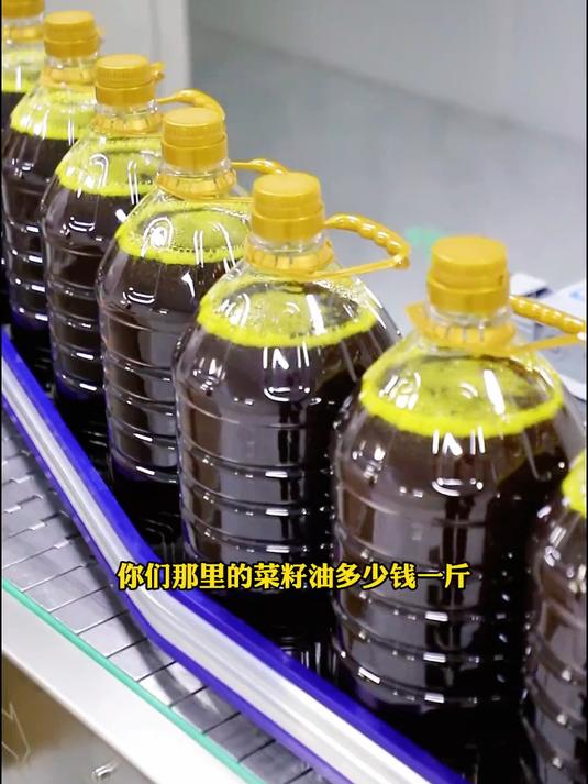 健康美味纯正菜籽油5L装滴滴浓香 菜籽油