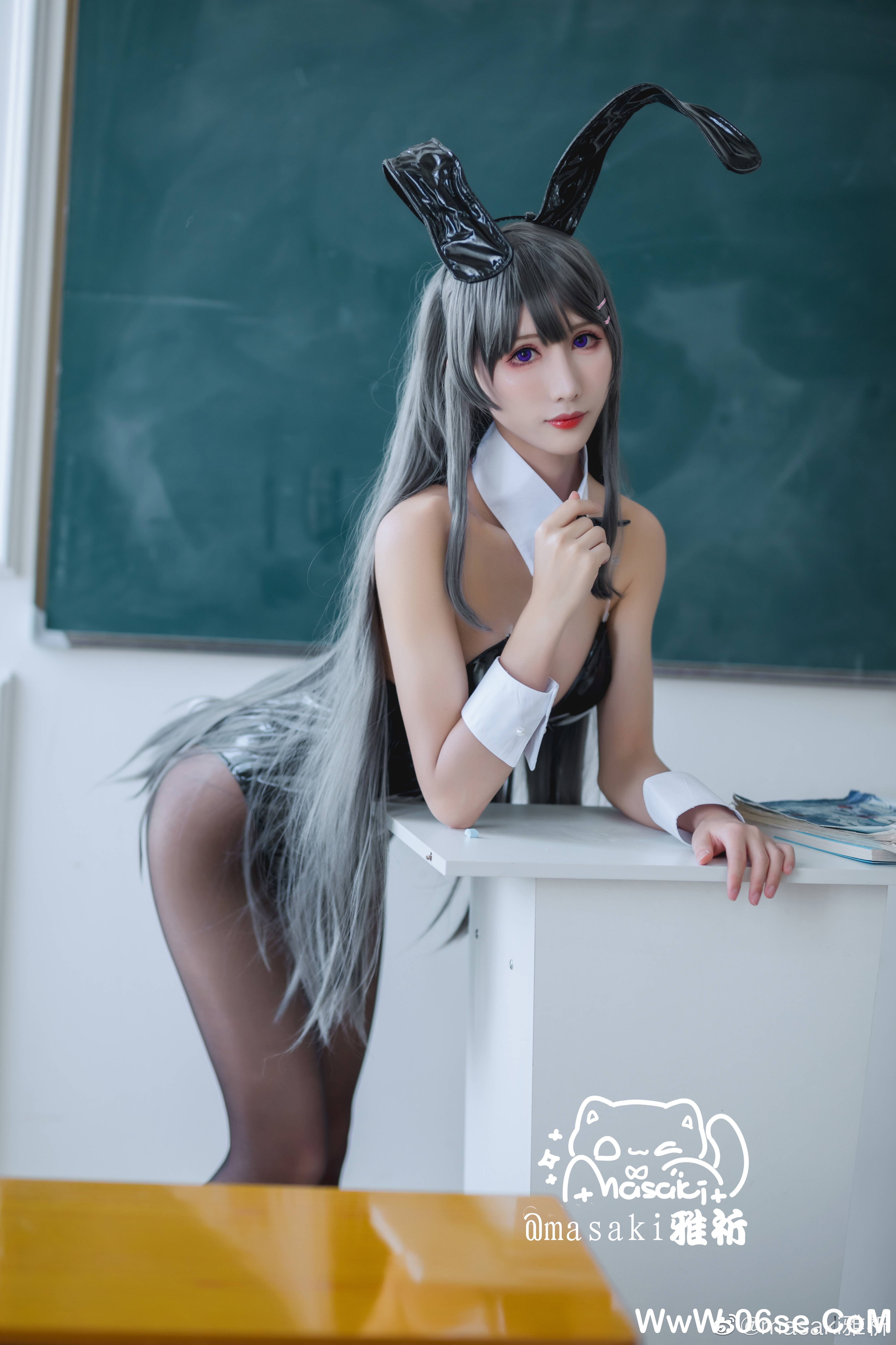图片[2]-雅祈 NO.007 — 樱岛麻衣 [11P36M]-六色网
