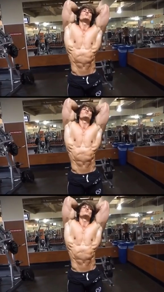 最帅健身肌肉小鲜肉,是你想拥有的身材吗?