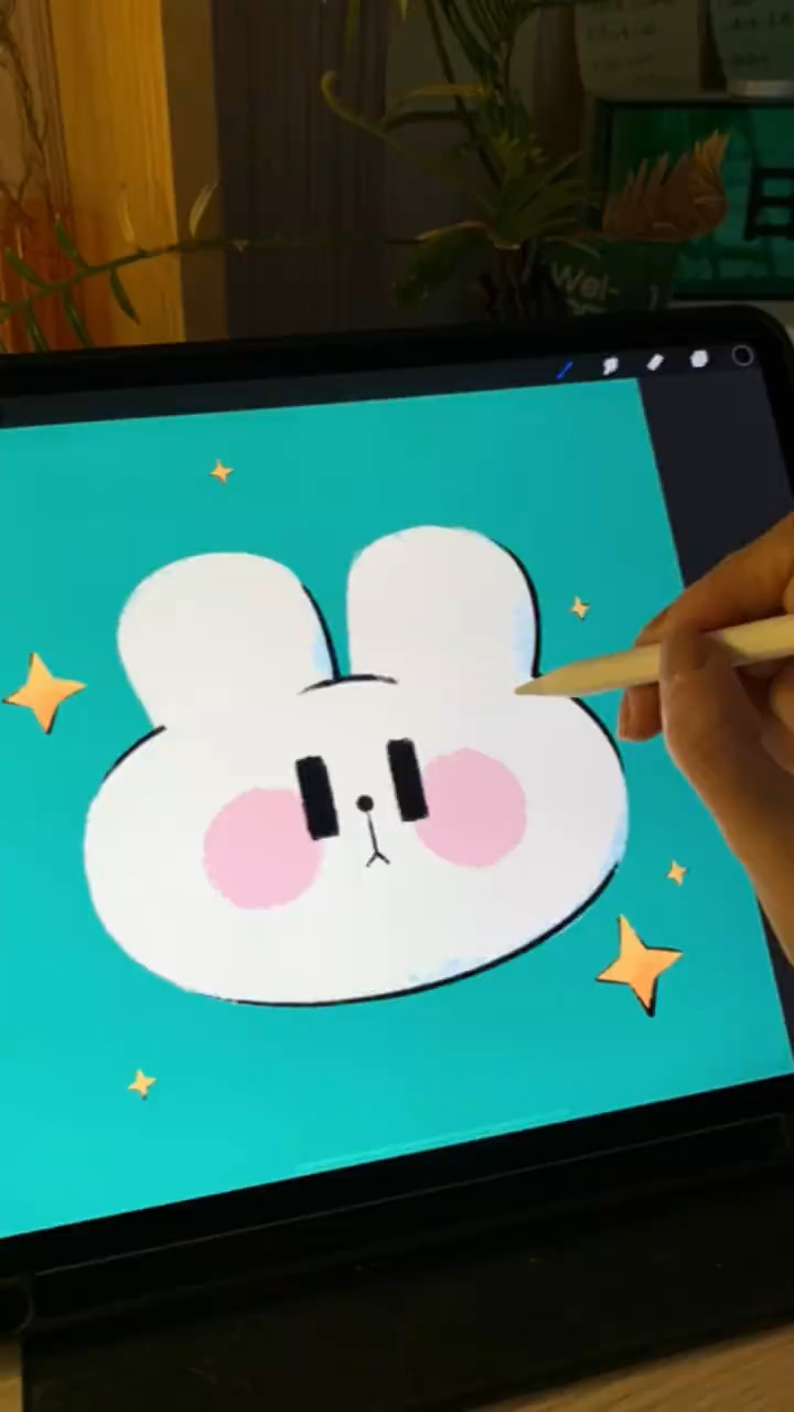 小兔子简笔画