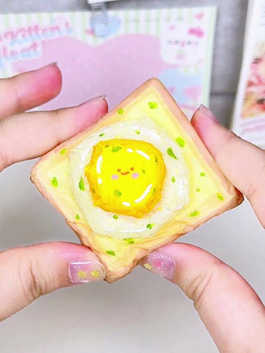 香葱煎蛋面包片,你想来一份吗?