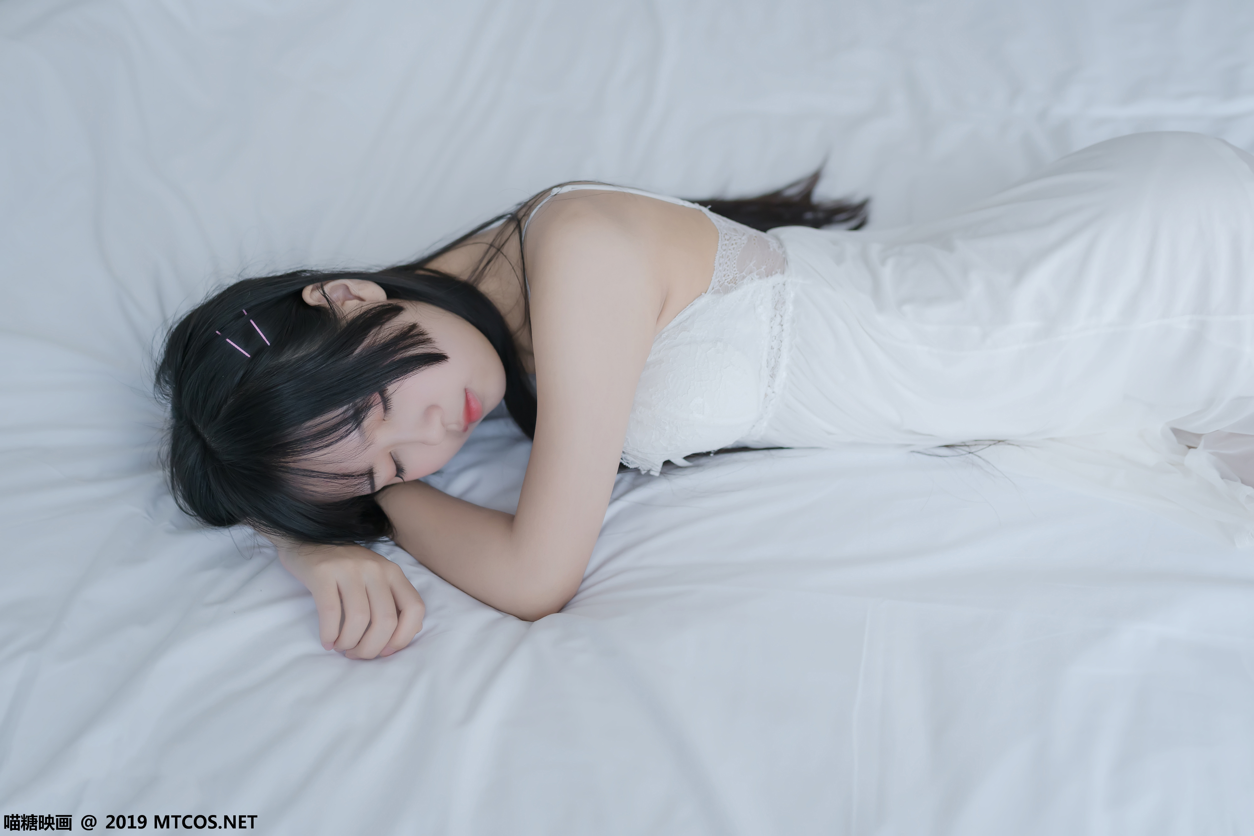 图片[12]-[MTCos] 喵糖映画 Vol.069 萌芽儿o0 白纱裙-六色网