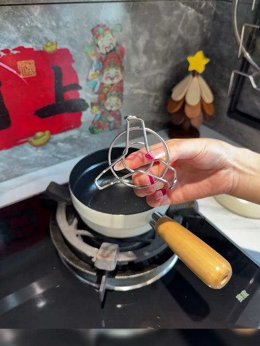 多功能蒸鸡蛋架迷你不锈钢隔水蒸菜架养生壶小电锅隔热架厨房必备